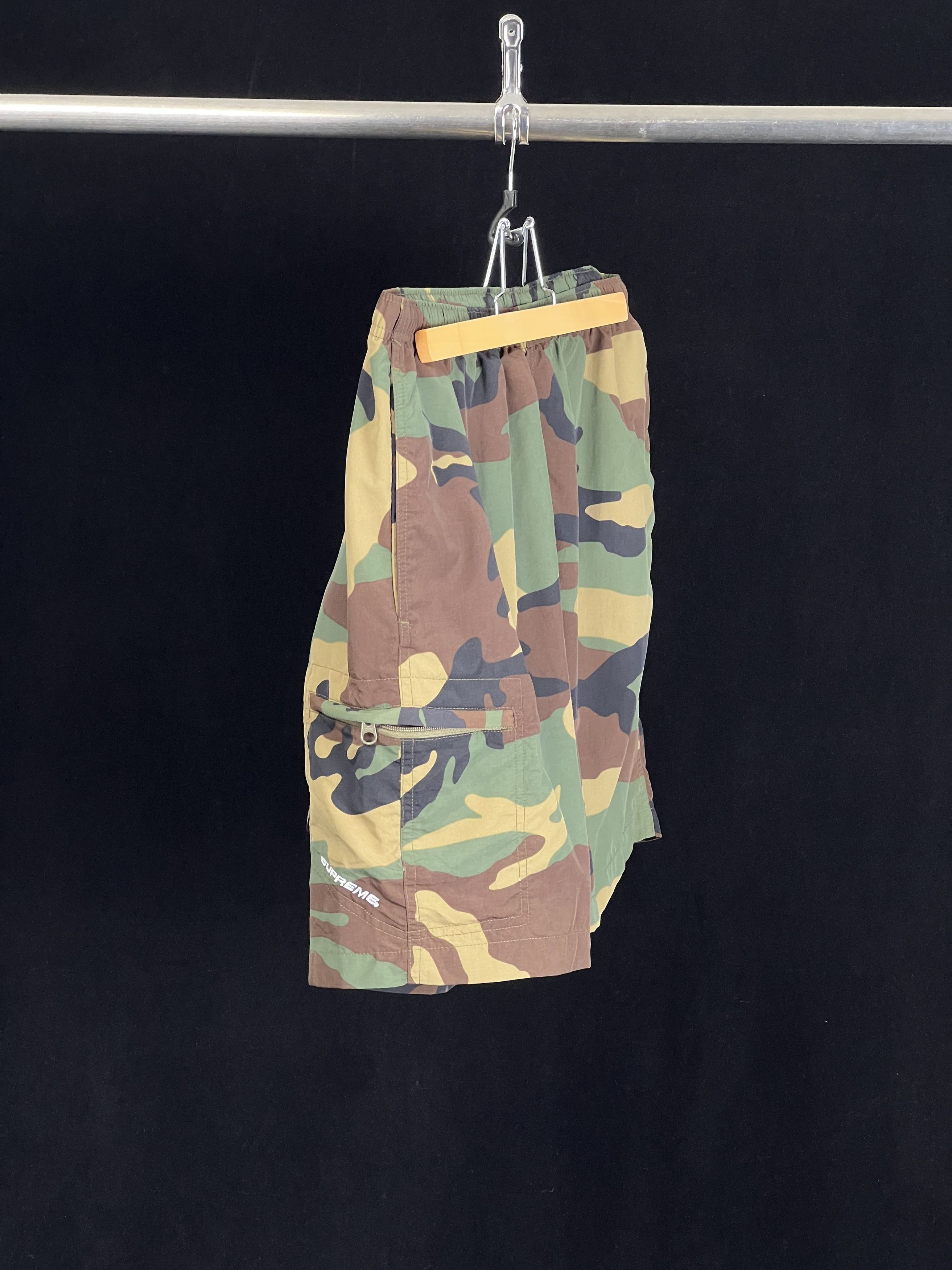 美品S 19SS Nylon Trail Short Woodland Camo Brand New Nylon Trail Short Woodland Camo SS19