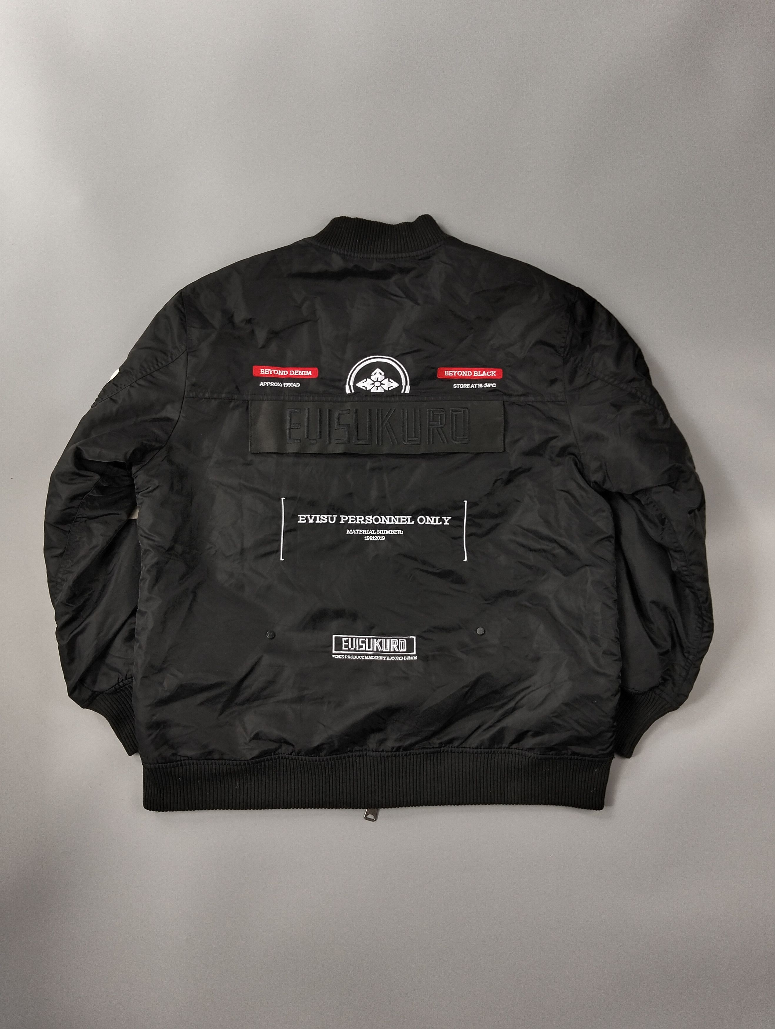 Alpha Industries alpha industries x evisukuro MA-1 flight bomber jacket Size US XL / EU 56 / 4 - 2 Thumbnail