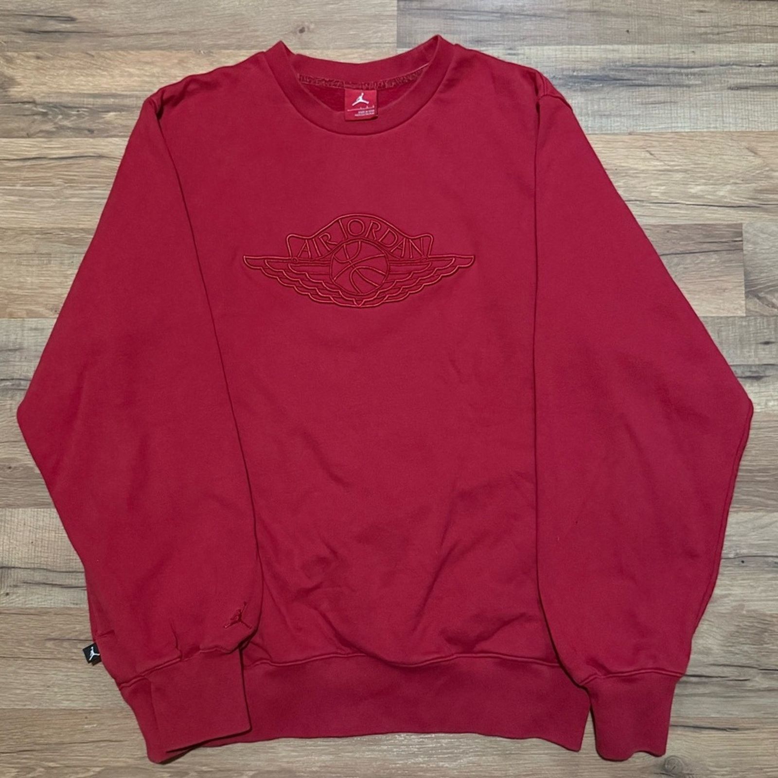 Jordan Brand Y2K Air Jordan Wings Crewneck Sweatshirt Size US XL / EU 56 / 4 - 2 Thumbnail
