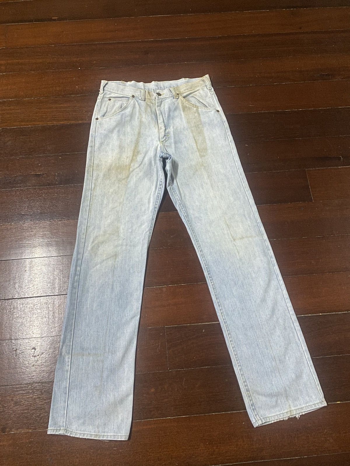 Lee Vintage 70s LEE Riders mud wash rusty talon 42 Size US 32 / EU 48 - 1 Thumbnail