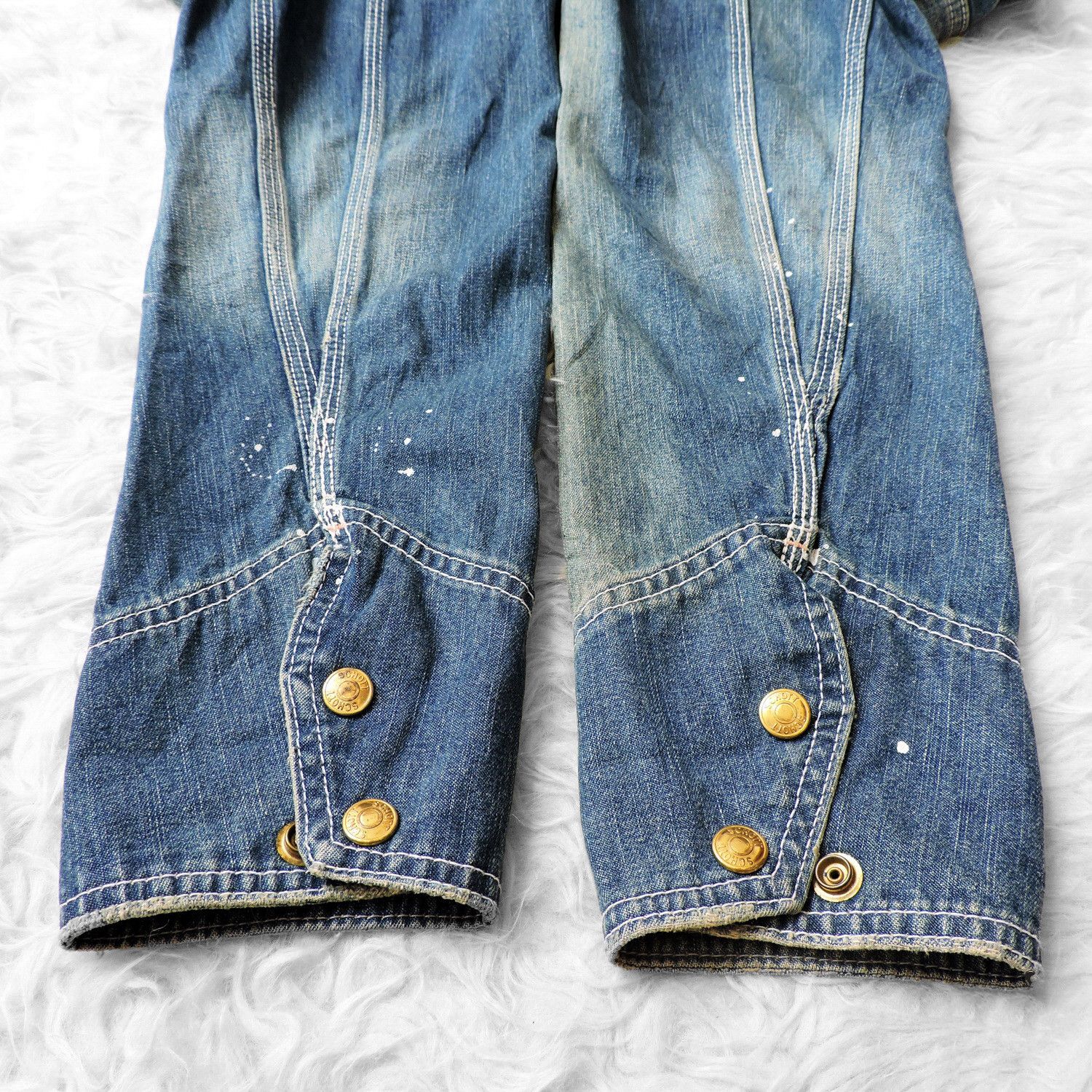 Schott SCHOTT NYC TOUGH GARMENT PERFECTO ENGINEER DENIM JACKET Size US M / EU 48-50 / 2 - 13 Thumbnail