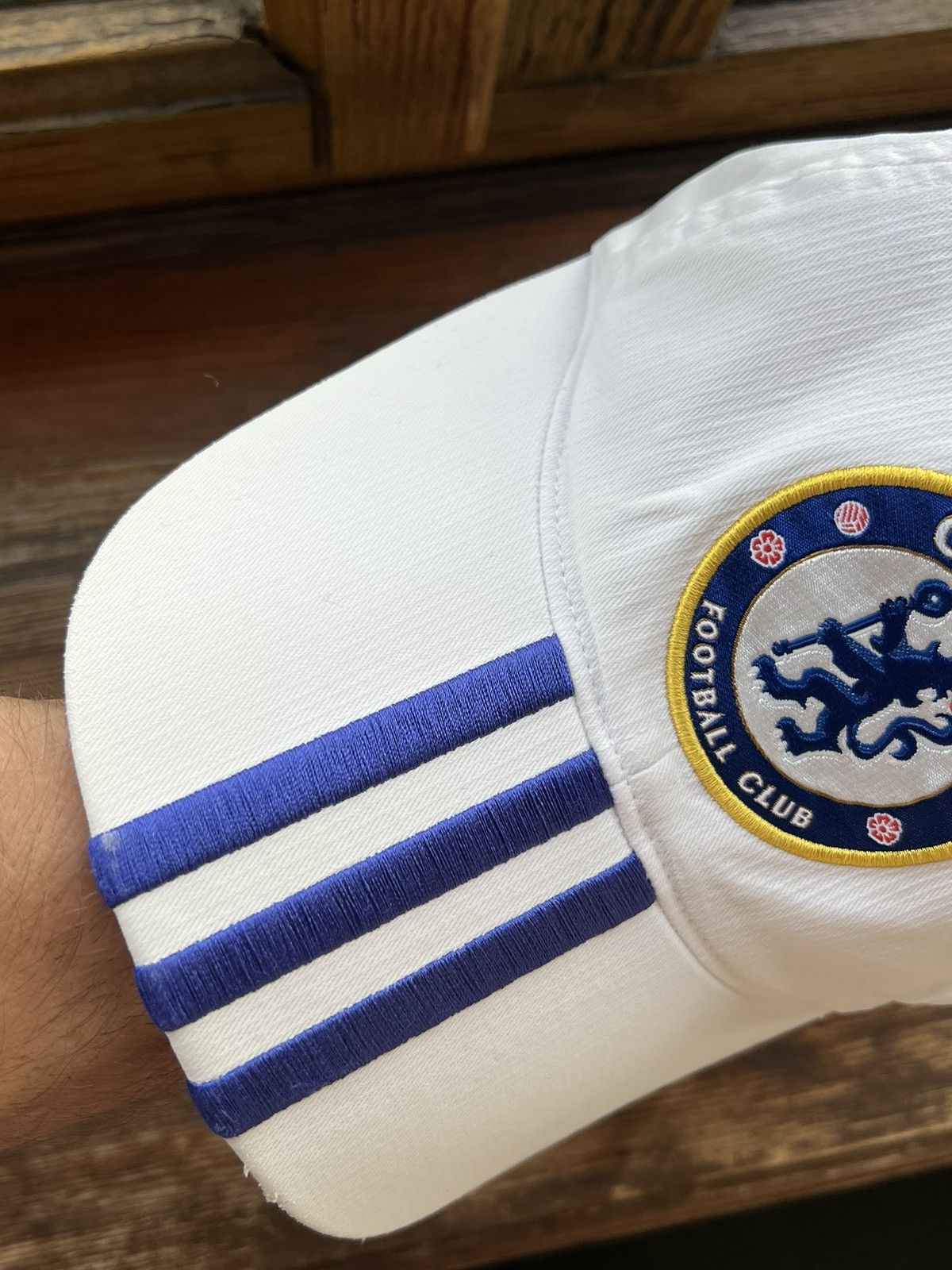 Vintage Vintage Chelsea Adidas Football Cap Size ONE SIZE - 4 Thumbnail
