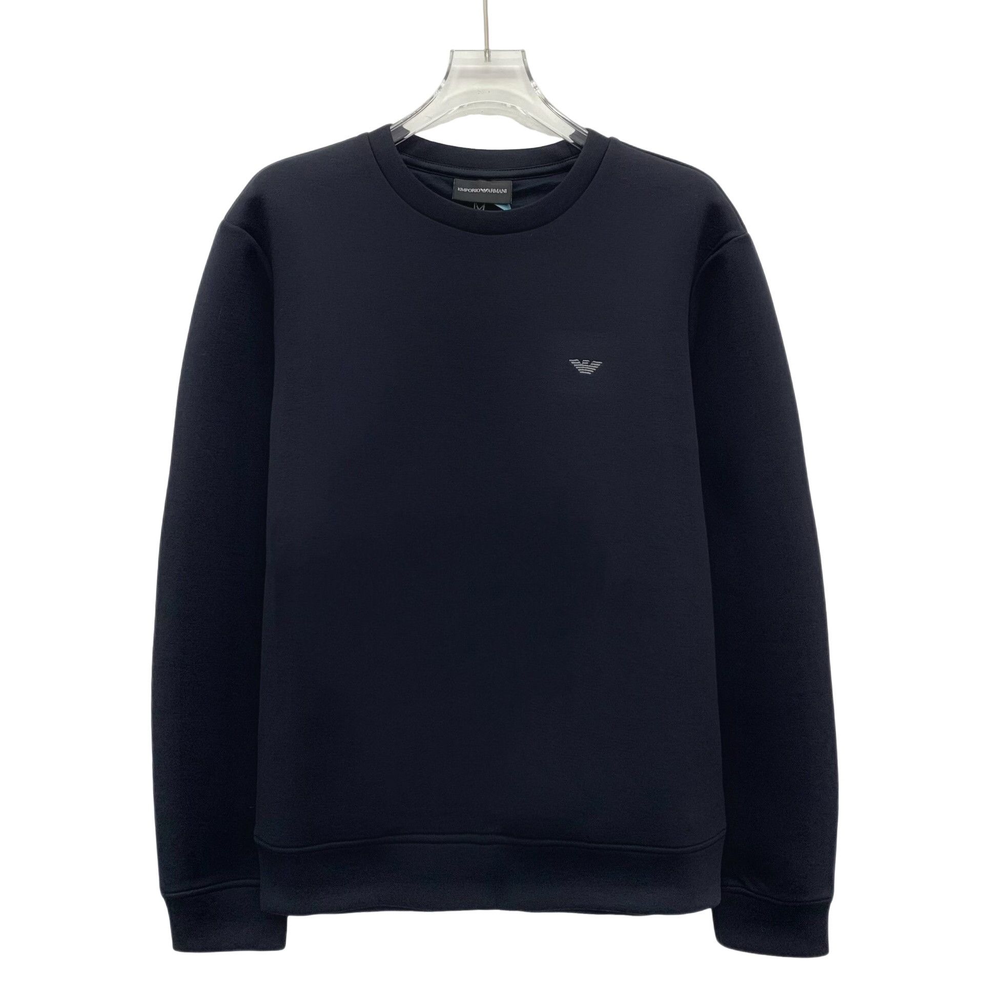 Emporio Armani Emporio Armani Script Logo Sweatshirt Size M Size US M / EU 48-50 / 2 - 1 Thumbnail