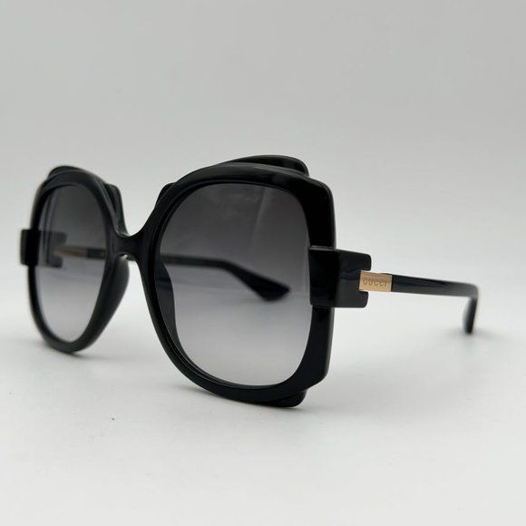 image of New Gucci Gg1431S - 001 Black Sunglasses, Women's
