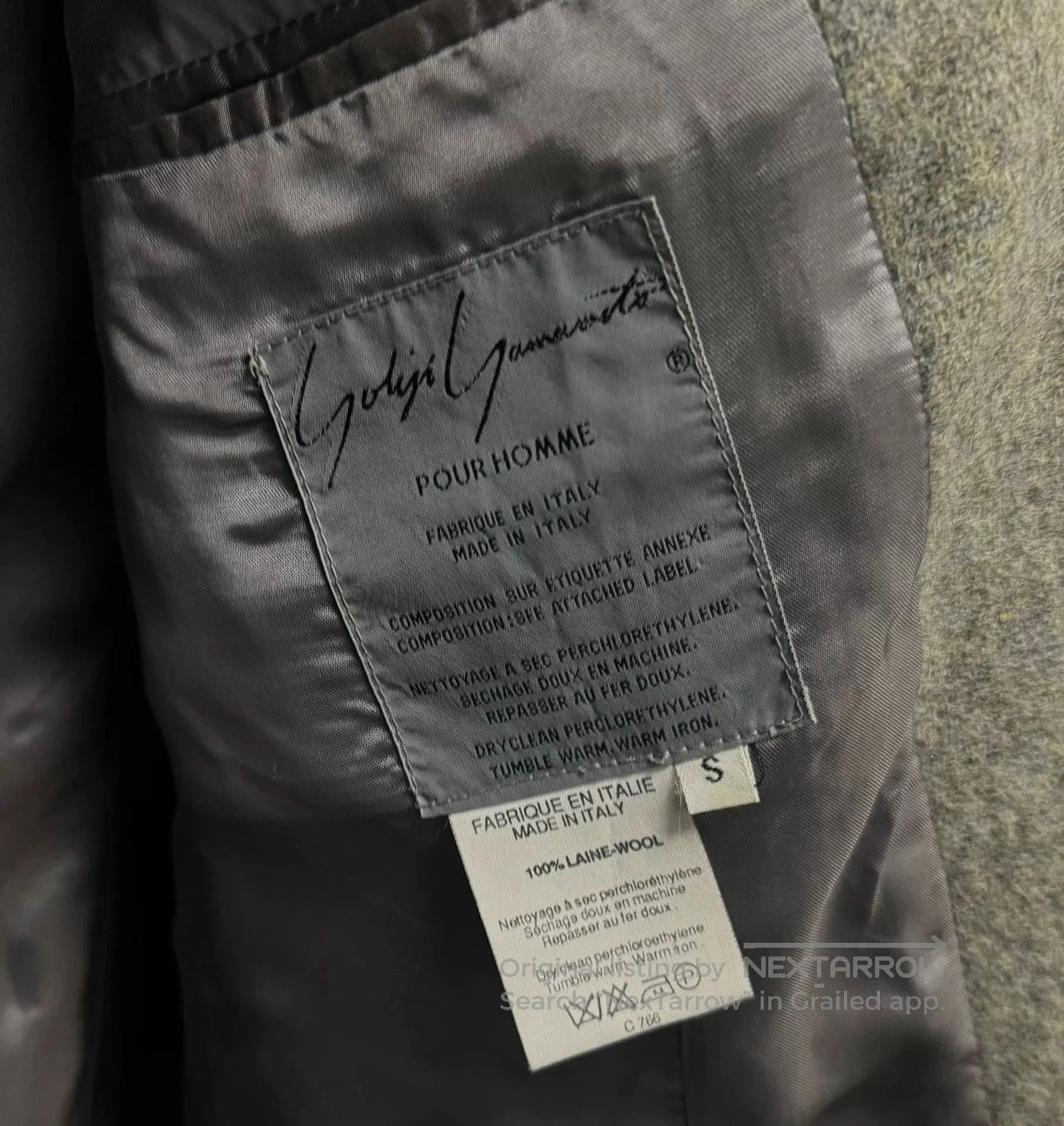 Yohji Yamamoto Yohji Yamamoto Wool Suit Jacket. Size US S / EU 44-46 / 1 - 7 Thumbnail