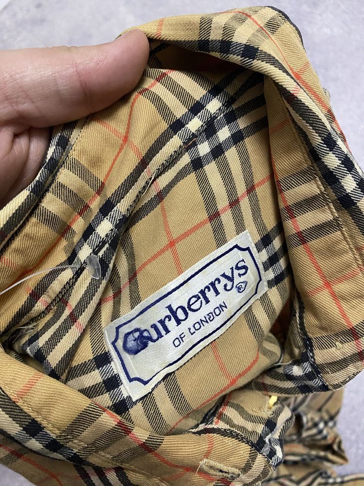Burberry Burberry Vitnage Gold Button Overshirt Size M / US 6-8 / IT 42-44 - 3 Thumbnail