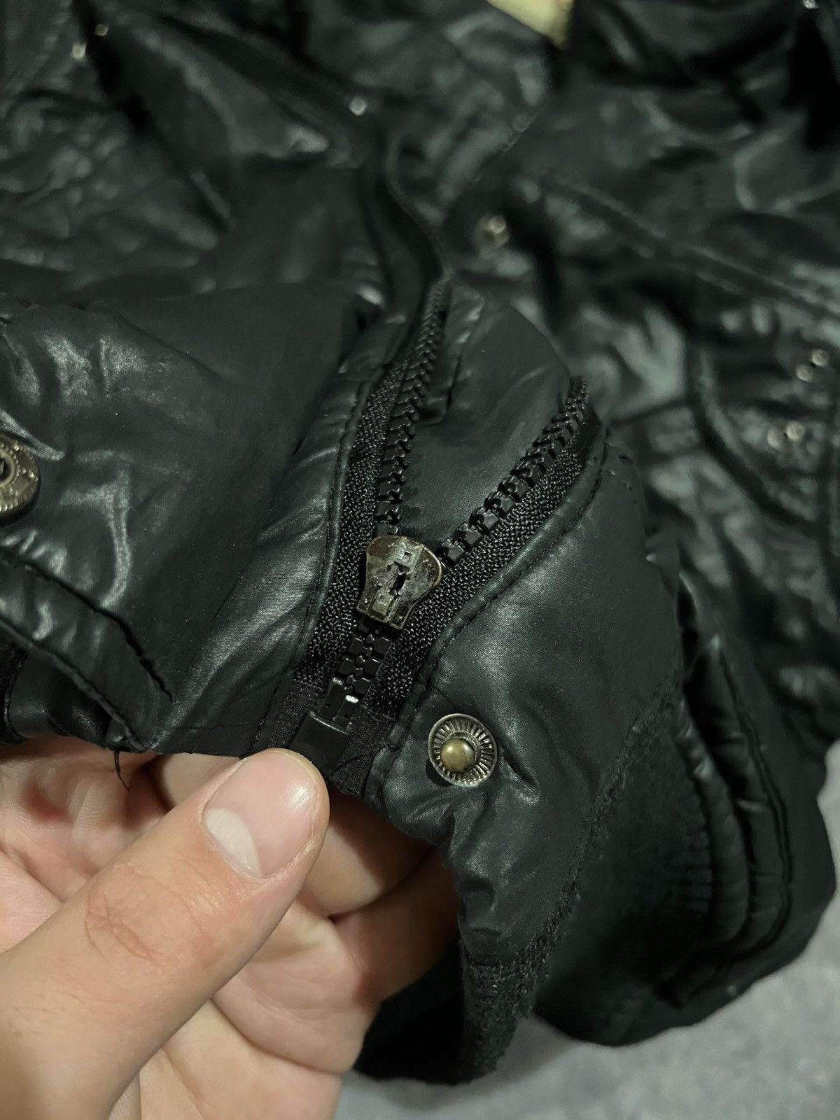 Vintage Vintage Distressed Gothic Jacket / Avant Garde Style 90s Size US M / EU 48-50 / 2 - 9 Thumbnail