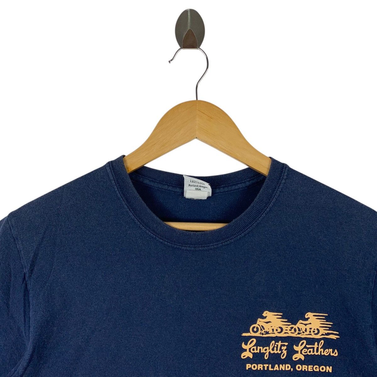 Other Langlitz Leathers Portland Oregon Graphic Tee Size US S / EU 44-46 / 1 - 3 Thumbnail