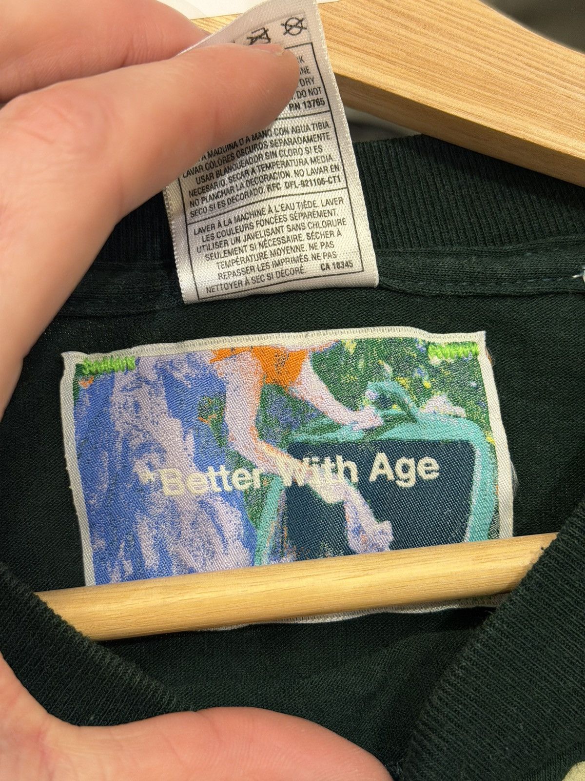 Better With Age Better With Age Sani Vintage Tee - Green Size US XXL / EU 58 / 5 - 4 Thumbnail
