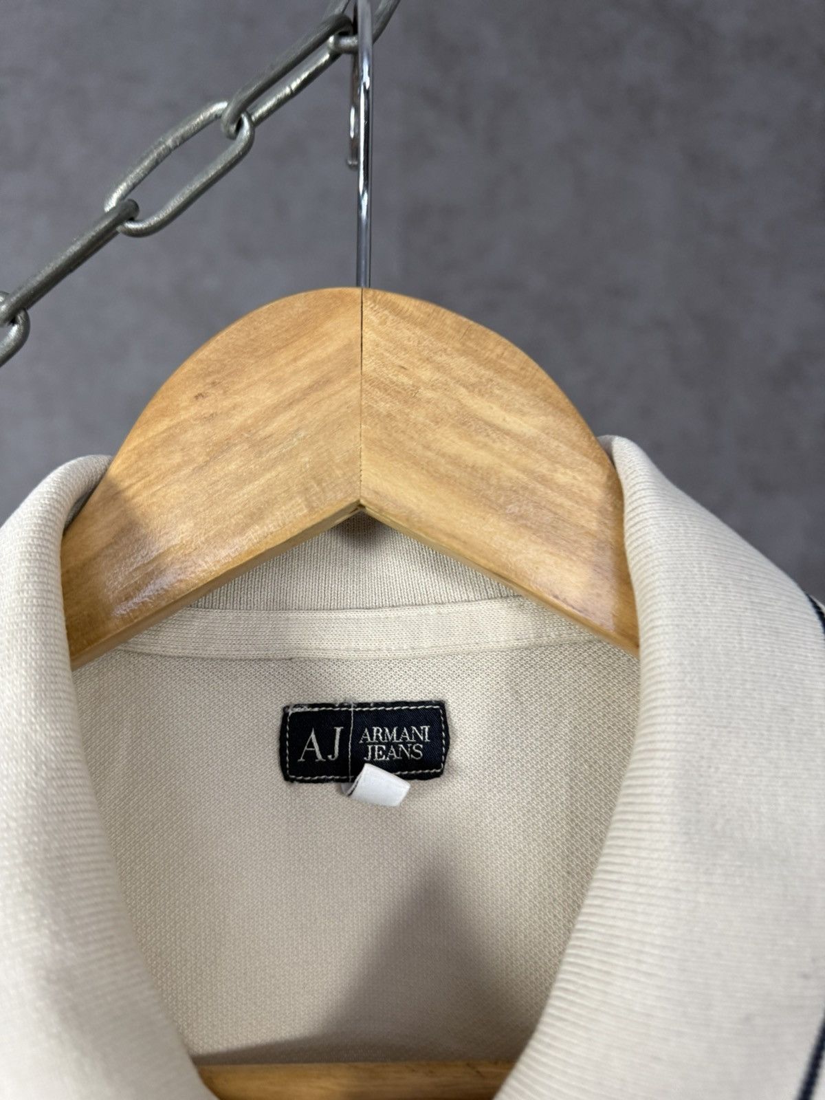 Armani × Vintage Armani Jeans luxury vintage designer polo tee Size US S / EU 44-46 / 1 - 6 Thumbnail