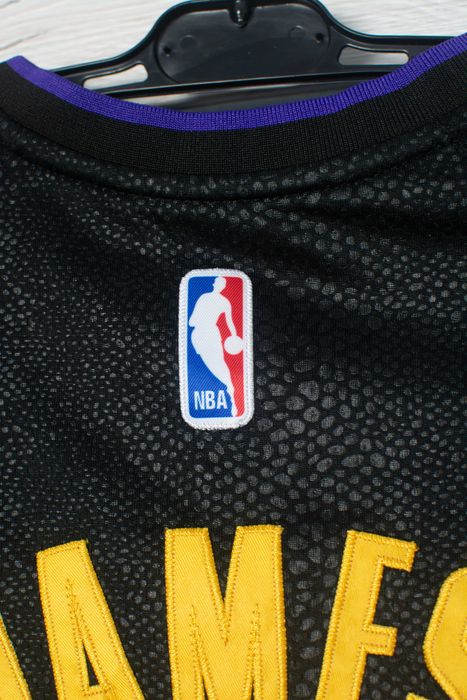Los Angeles Lakers LeBron James #23 Nike NBA Jersey Lore Series Momba Size  54