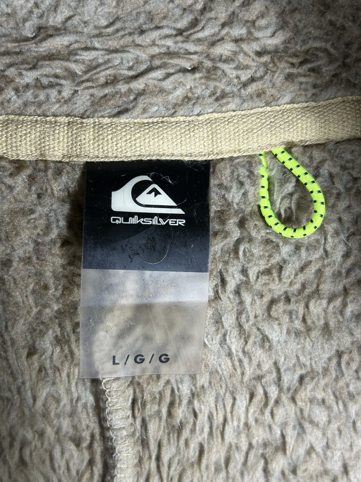 Quiksilver Vintage Quiksilver Colour block Hoodie Tech Fleece Jacket Size US L / EU 52-54 / 3 - 10 Thumbnail
