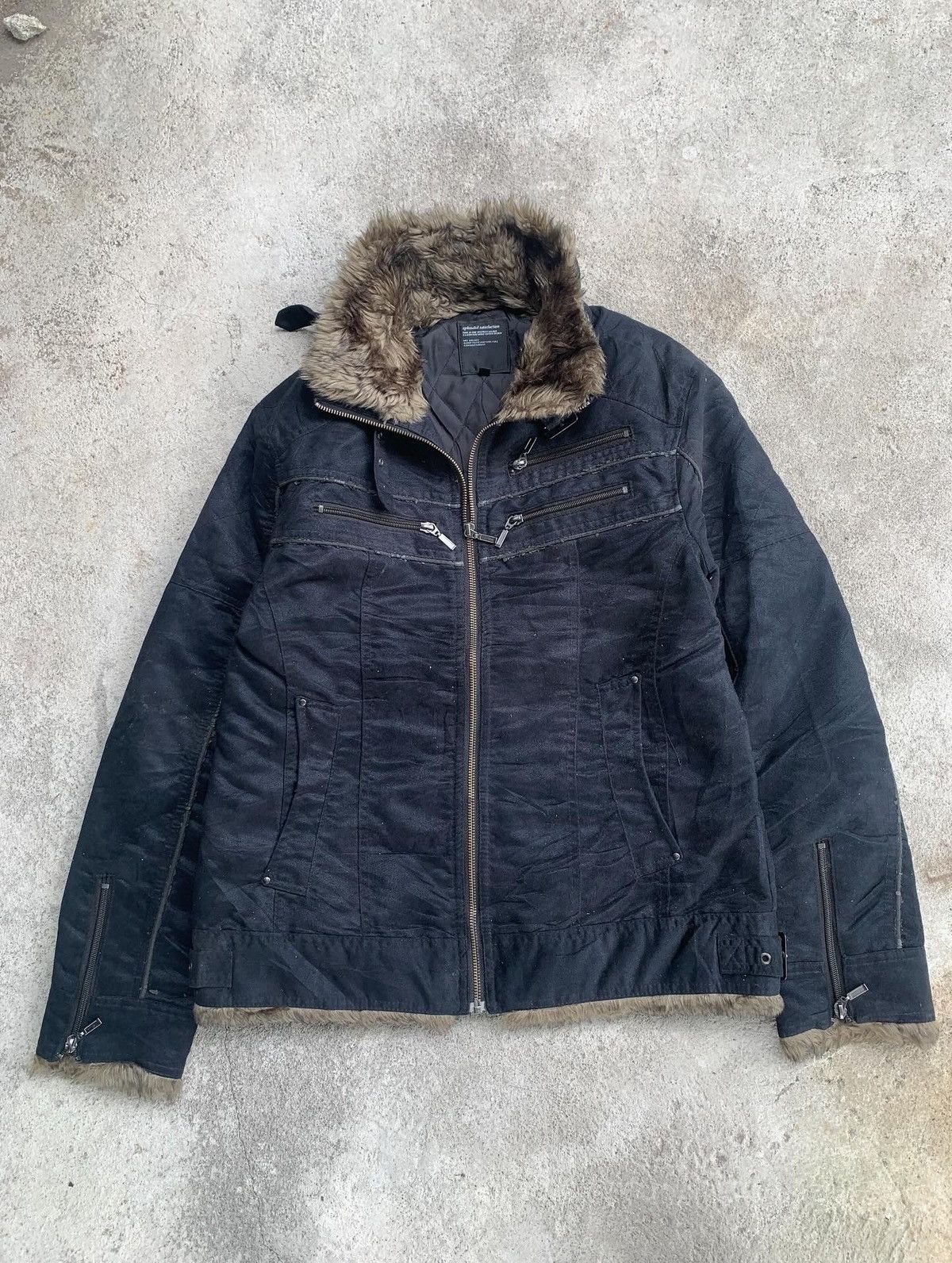 Japanese Brand Y2k style LGB fur jacket Size US M / EU 48-50 / 2 - 1 Thumbnail