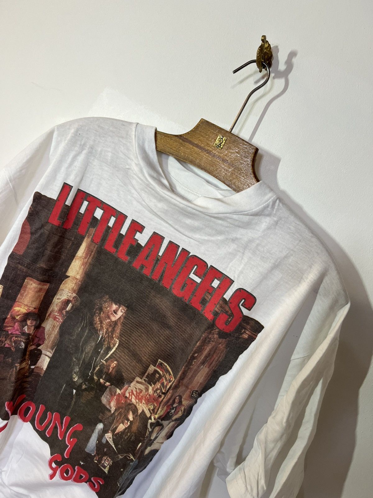 Band Tees vintage Little Angels 90s shirt Size US XL / EU 56 / 4 - 3 Thumbnail