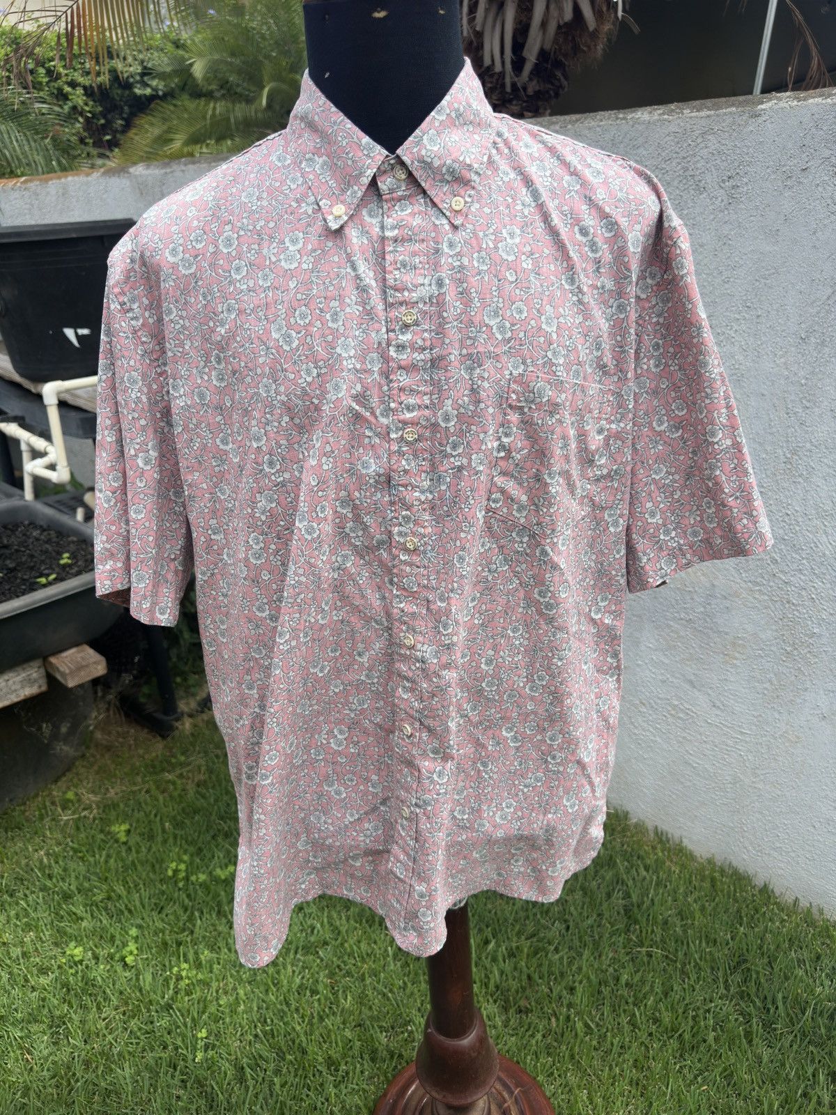 Reyn Spooner Reyn Spooner Classic Pink/White Hawaiian Floral Men's XL Size US XL / EU 56 / 4 - 1 Thumbnail