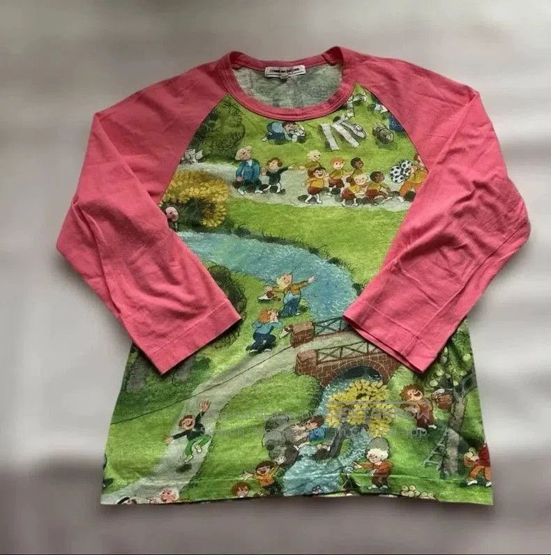 Comme des Garcons Comme des Garçons Long Sleeve Graphic Top . Size US M / EU 48-50 / 2 - 1 Thumbnail