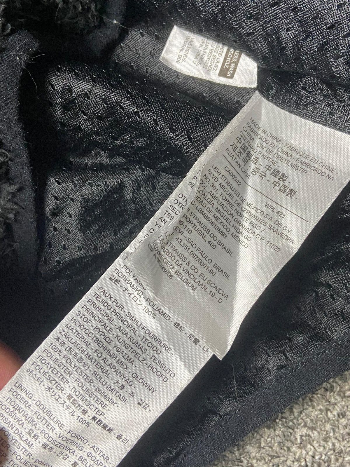 Levi's Levis Strauss Co. Full Zip Sherpa Fleece Jacket (168) Size US M / EU 48-50 / 2 - 10 Thumbnail