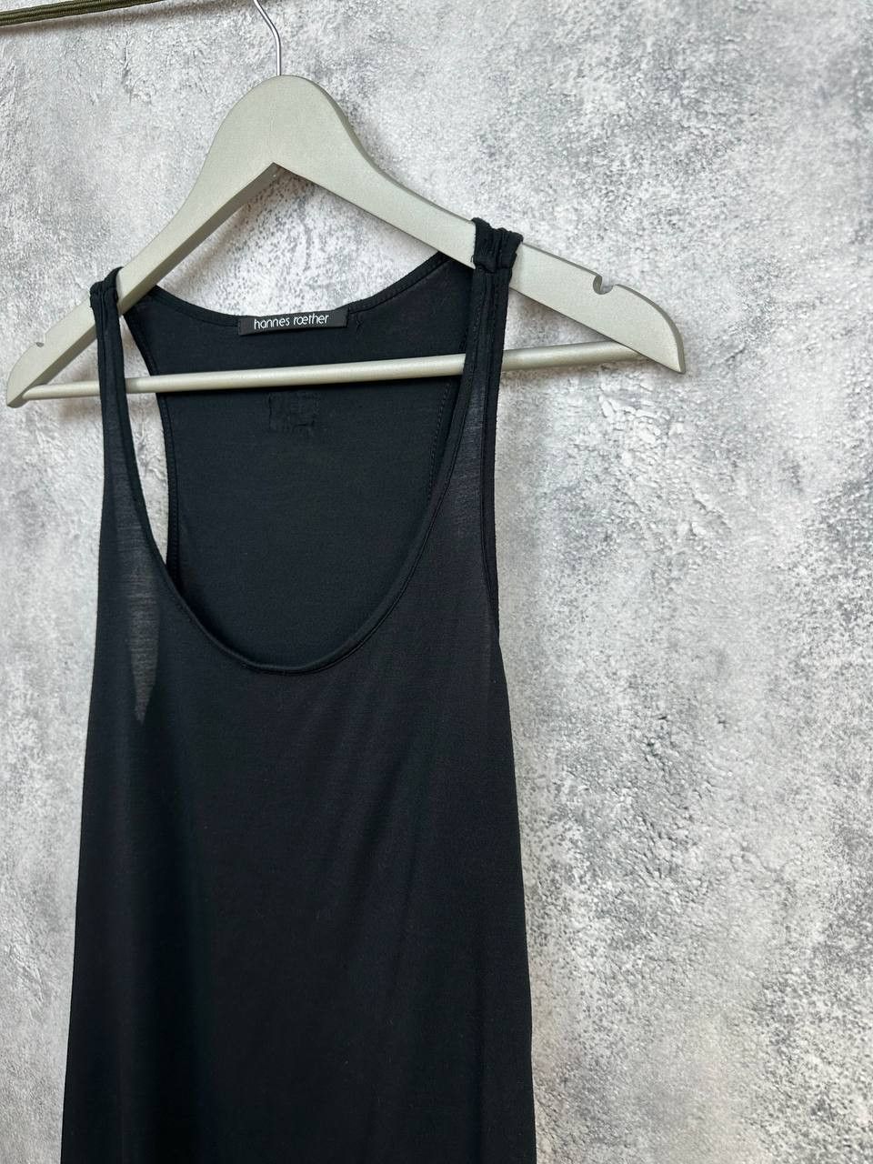 hannes roether Hannes Roether Sheer Longline Tank Top Avant-Garde Tunic Size M / US 6-8 / IT 42-44 - 5 Thumbnail