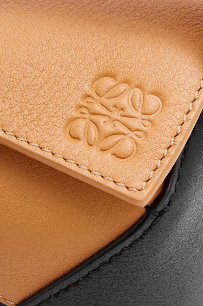 Loewe o1in1g0426 Size: OS / Mini Puzzle Bag in Brown/Black Size ONE SIZE - 9 Thumbnail