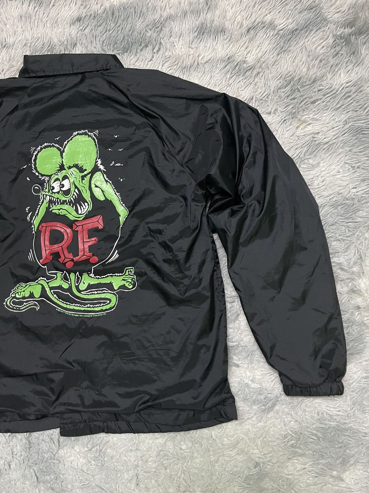 Augusta Sportswear × Vintage 2013 RAT FINK ED ‘BIG DADDY’ ROTH BIG LOGO COACH JACKET Size US M / EU 48-50 / 2 - 4 Thumbnail