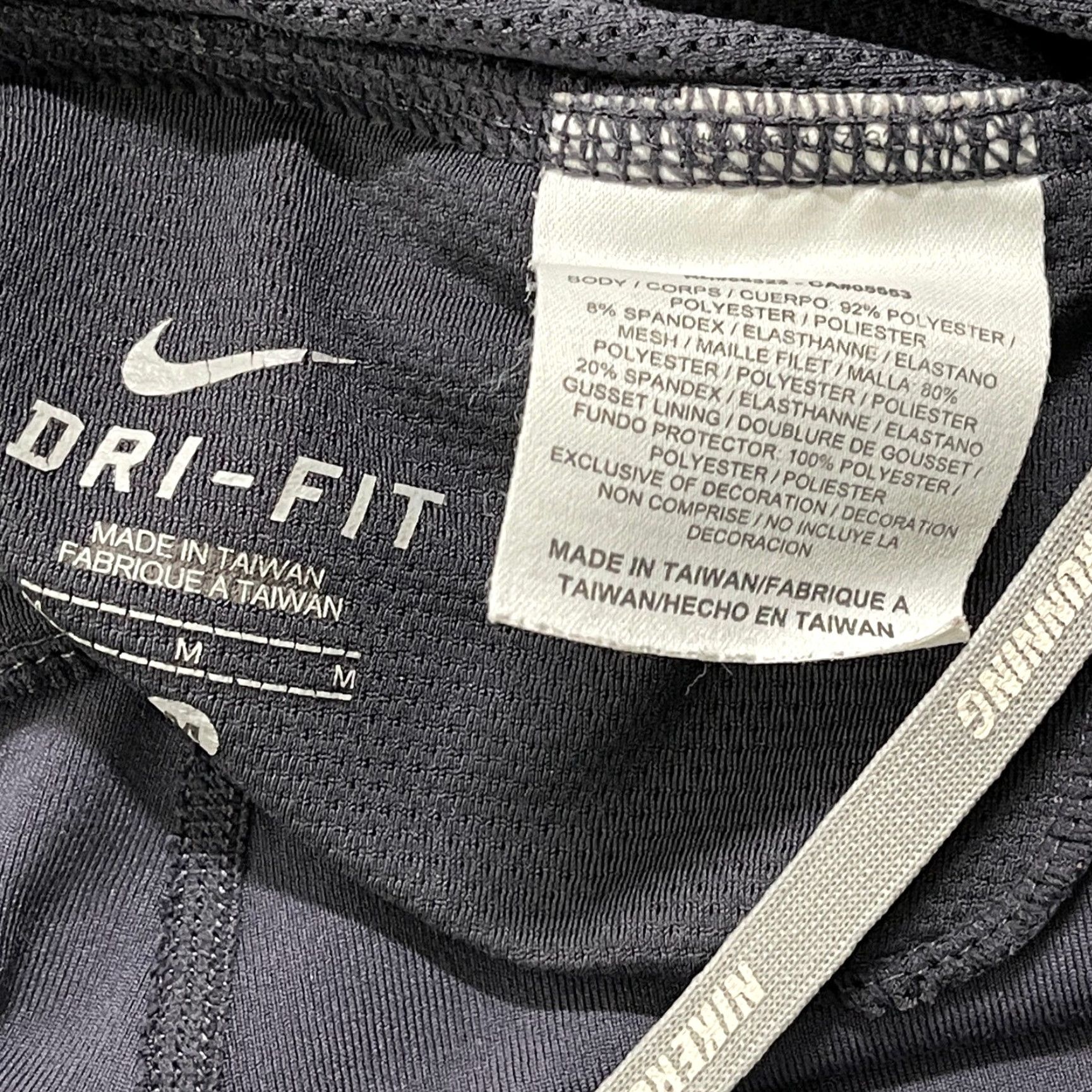 Nike Nike Pants Capri M Purplish Gray Dri Fit Pocket Athleisure Gym Retro Women Regular Size M Pants Size 32" / US 10 / IT 46 - 7 Thumbnail