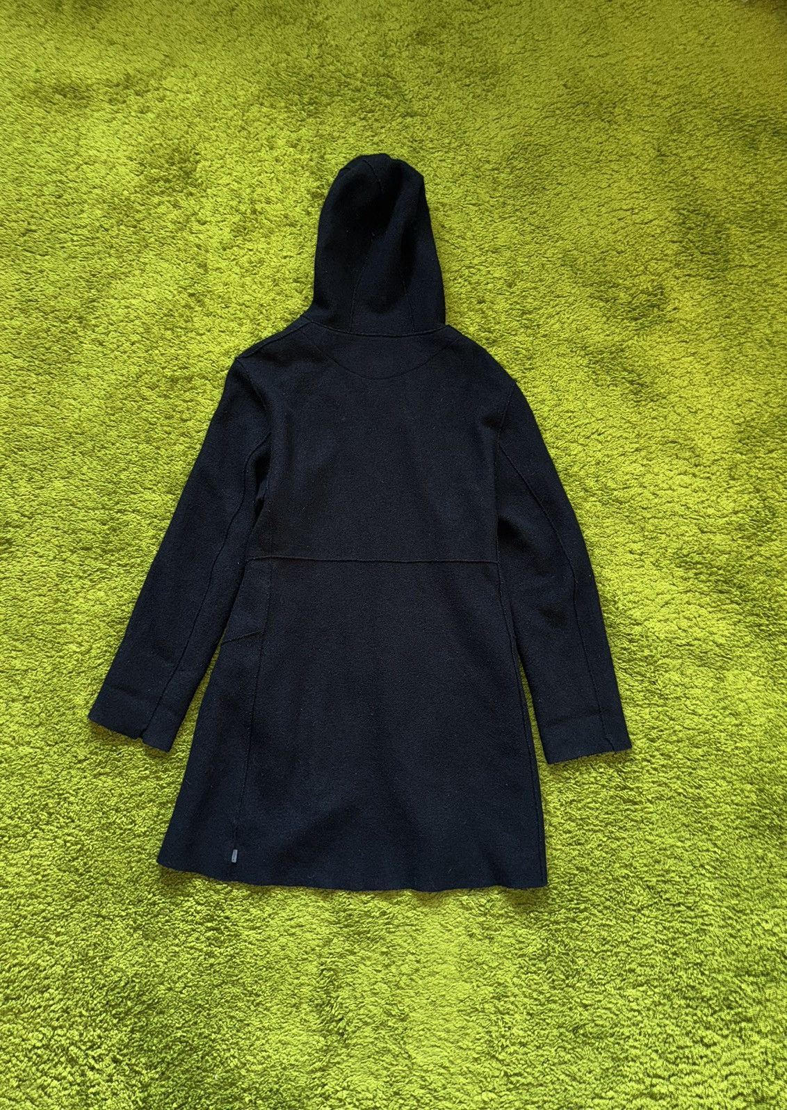 Designer × OSKA Oska avant garde 100% wool hooded zip coat jacket Size M / US 6-8 / IT 42-44 - 3 Thumbnail