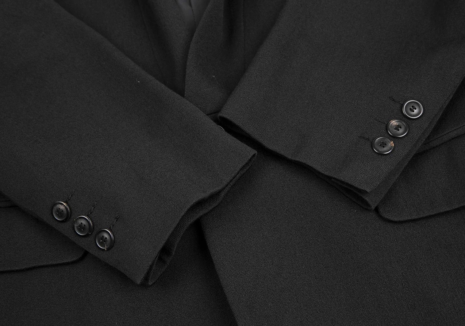 Issey Miyake Wool Shawl Collar Jacket in Charcoal Gray Size L Size US L / EU 52-54 / 3 - 7 Thumbnail