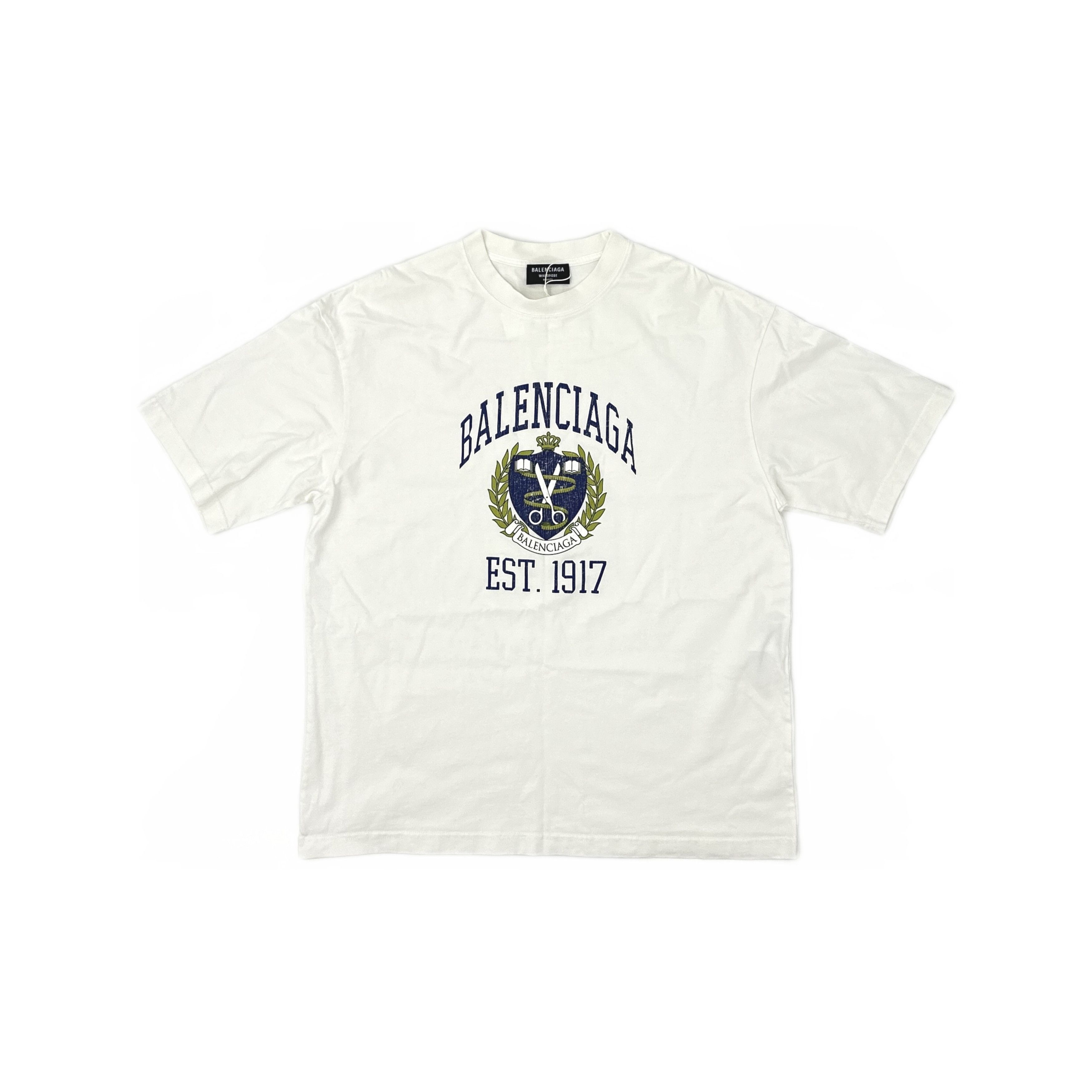 Balenciaga Balenciaga Logo T-Shirt Size S Size US S / EU 44-46 / 1 - 1 Thumbnail