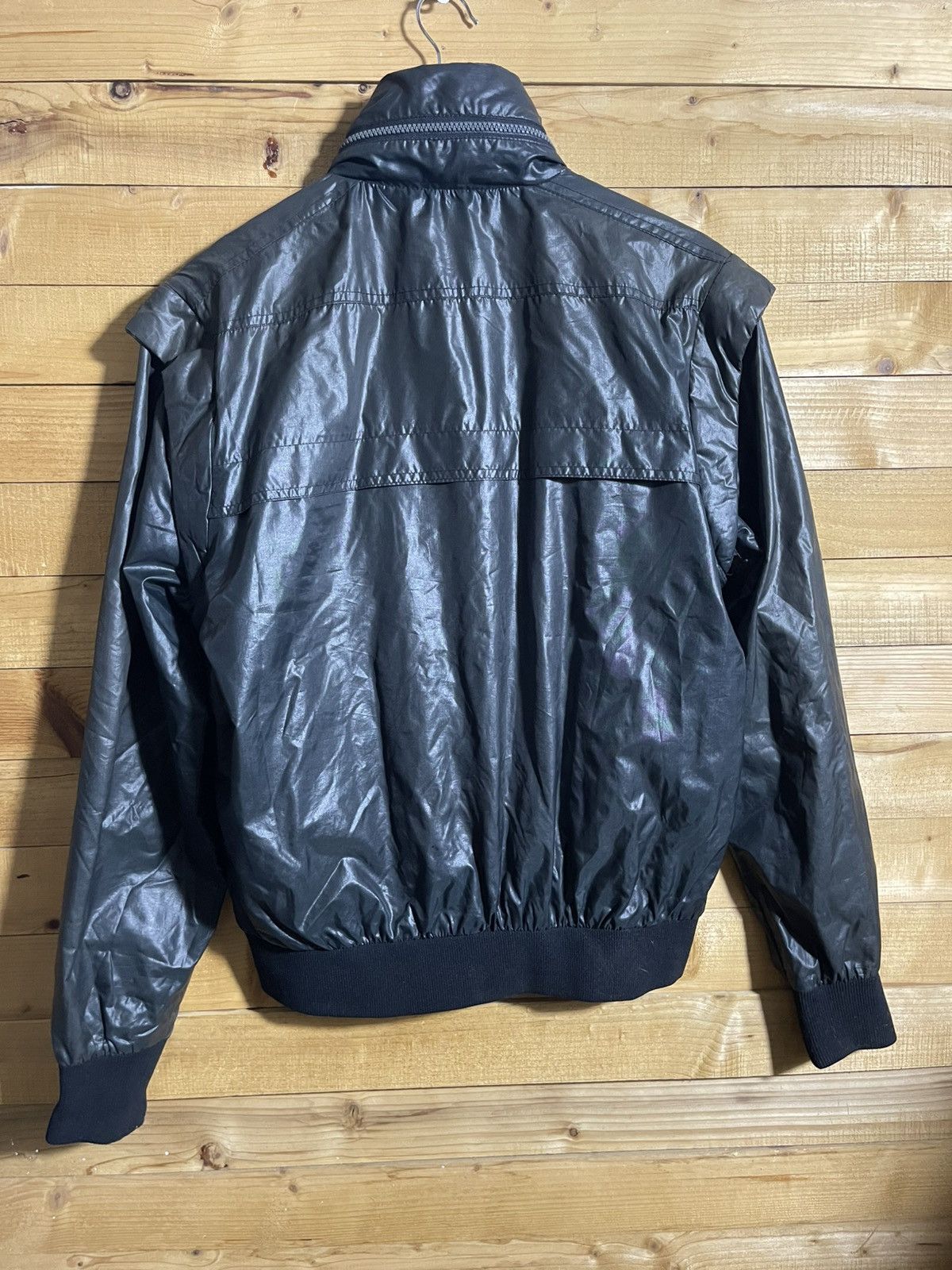 Vintage Vintage 80s black porsche car racing jacket Size US M / EU 48-50 / 2 - 4 Thumbnail