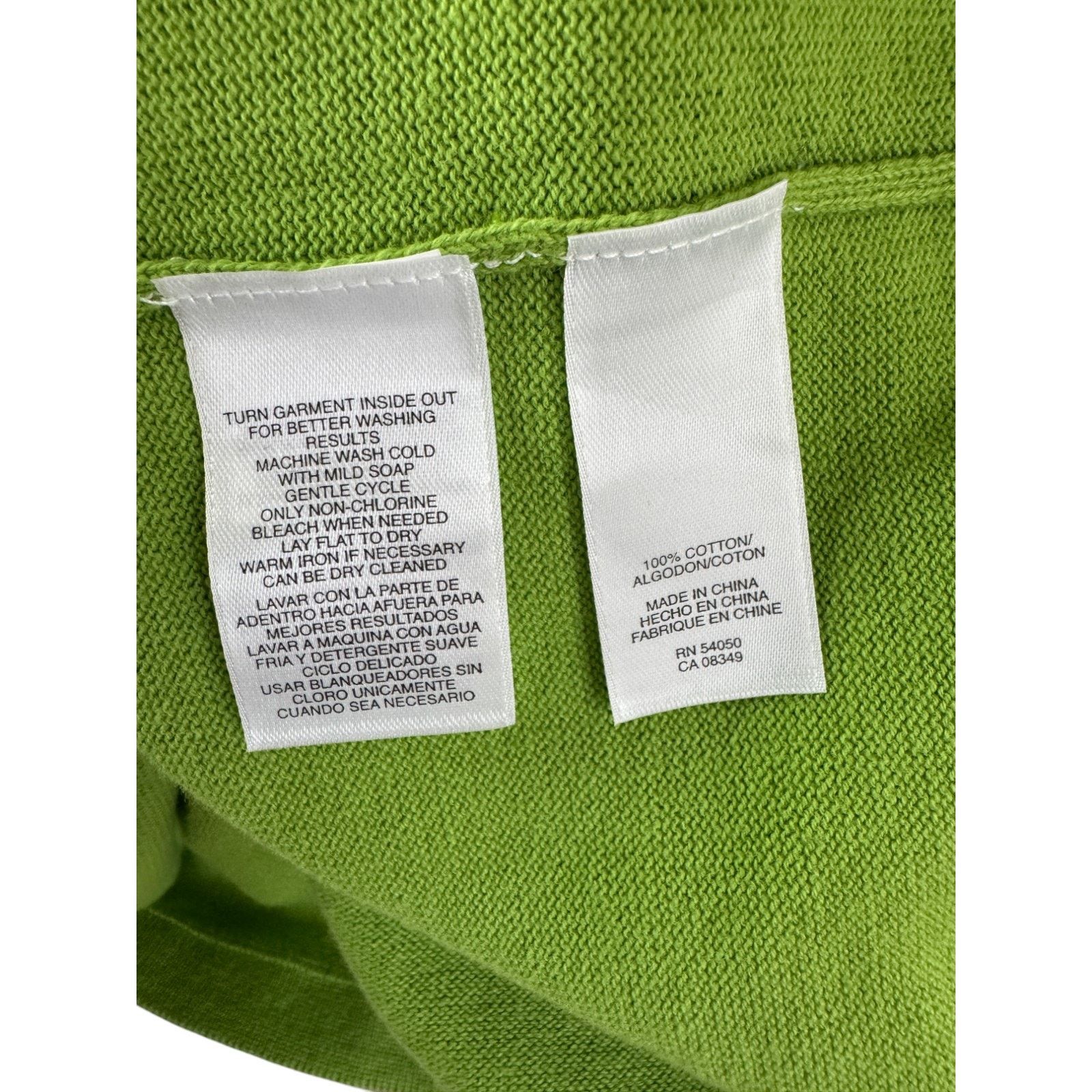 Jones New York Jones New York Sport Green Henley Sweater Green XL NWT Size XL / US 12-14 / IT 48-50 - 10 Thumbnail