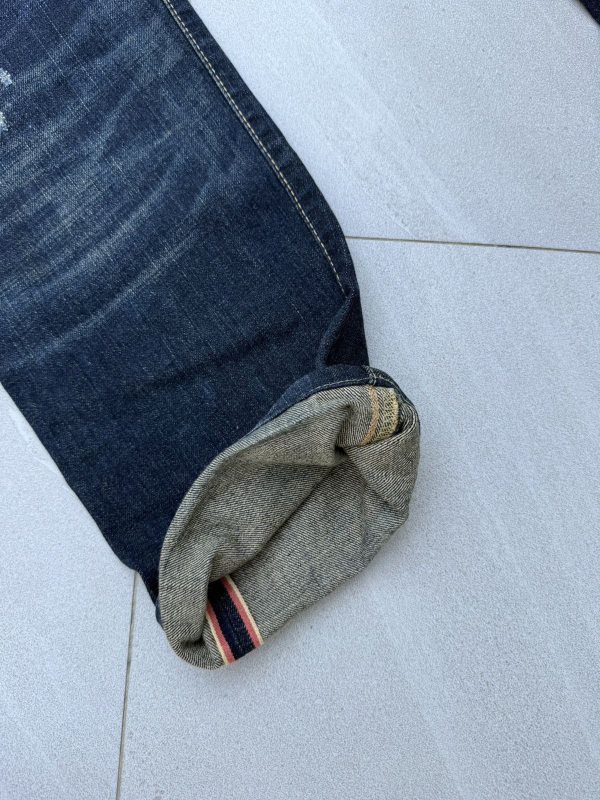 Edwin × Vintage 90’s EDWIN RARE JAPANESE BRAND RETRO Y2K POCKET LOGO DENIM Size US 29 - 4 Thumbnail