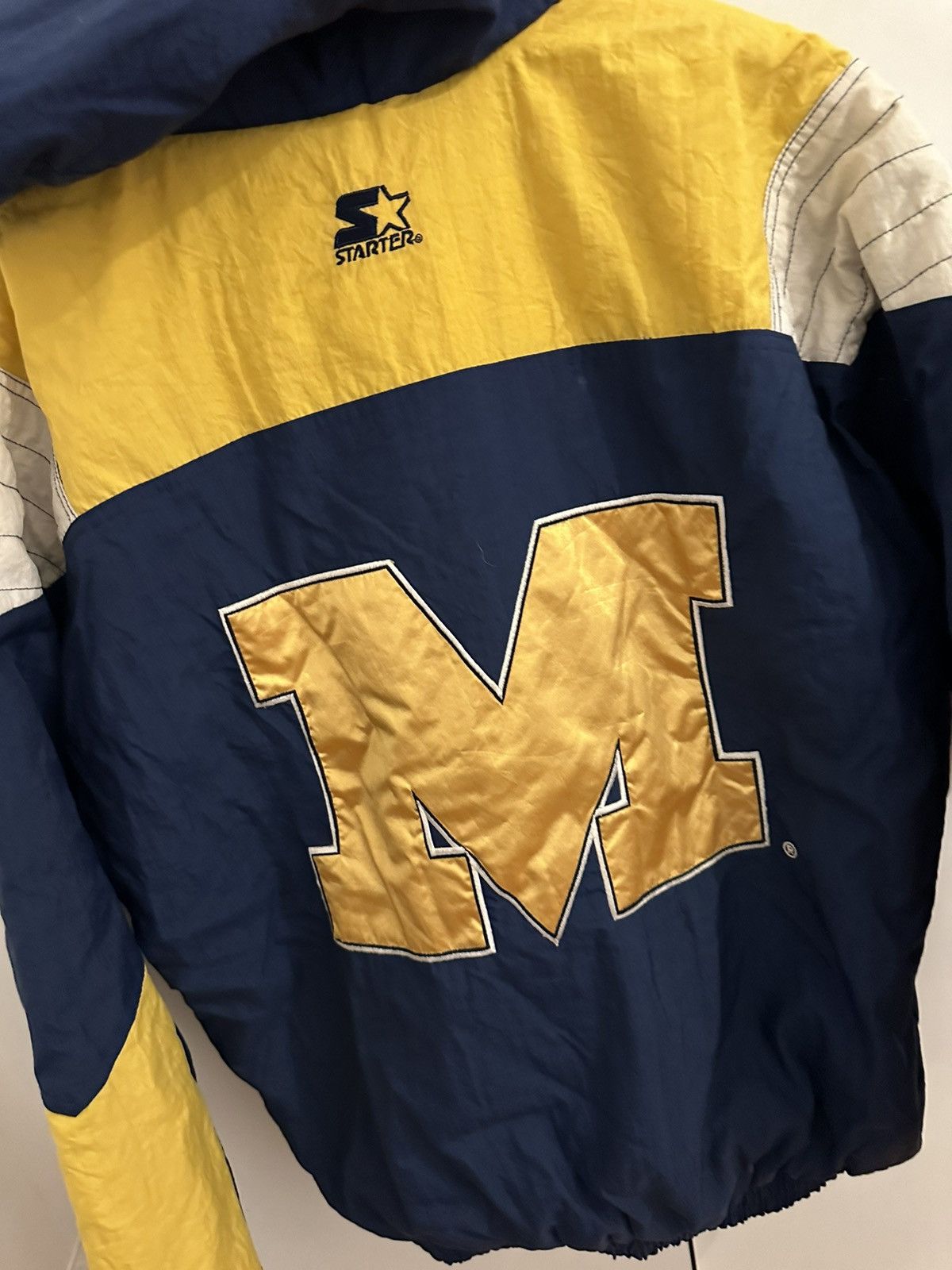 Starter Starter Jacke Michigan Wolverines Size M NFL JACKET Size US M / EU 48-50 / 2 - 9 Thumbnail