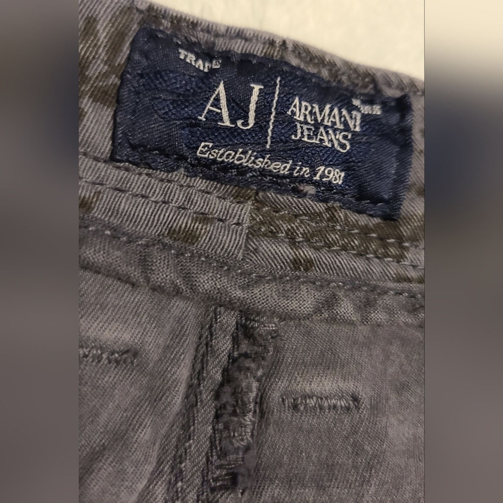 Armani Armani Jeans Women's Jeans Size 32 Size 32" / US 10 / IT 46 - 2 Thumbnail