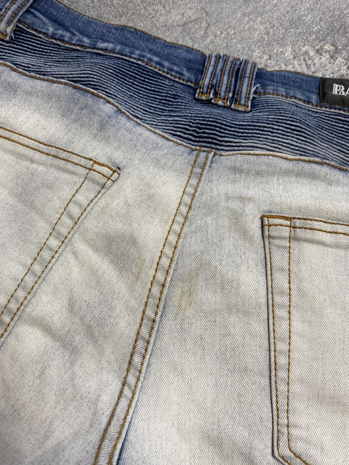 Balmain Balmain biker shorts vintage size 33 Size US 33 - 3 Thumbnail