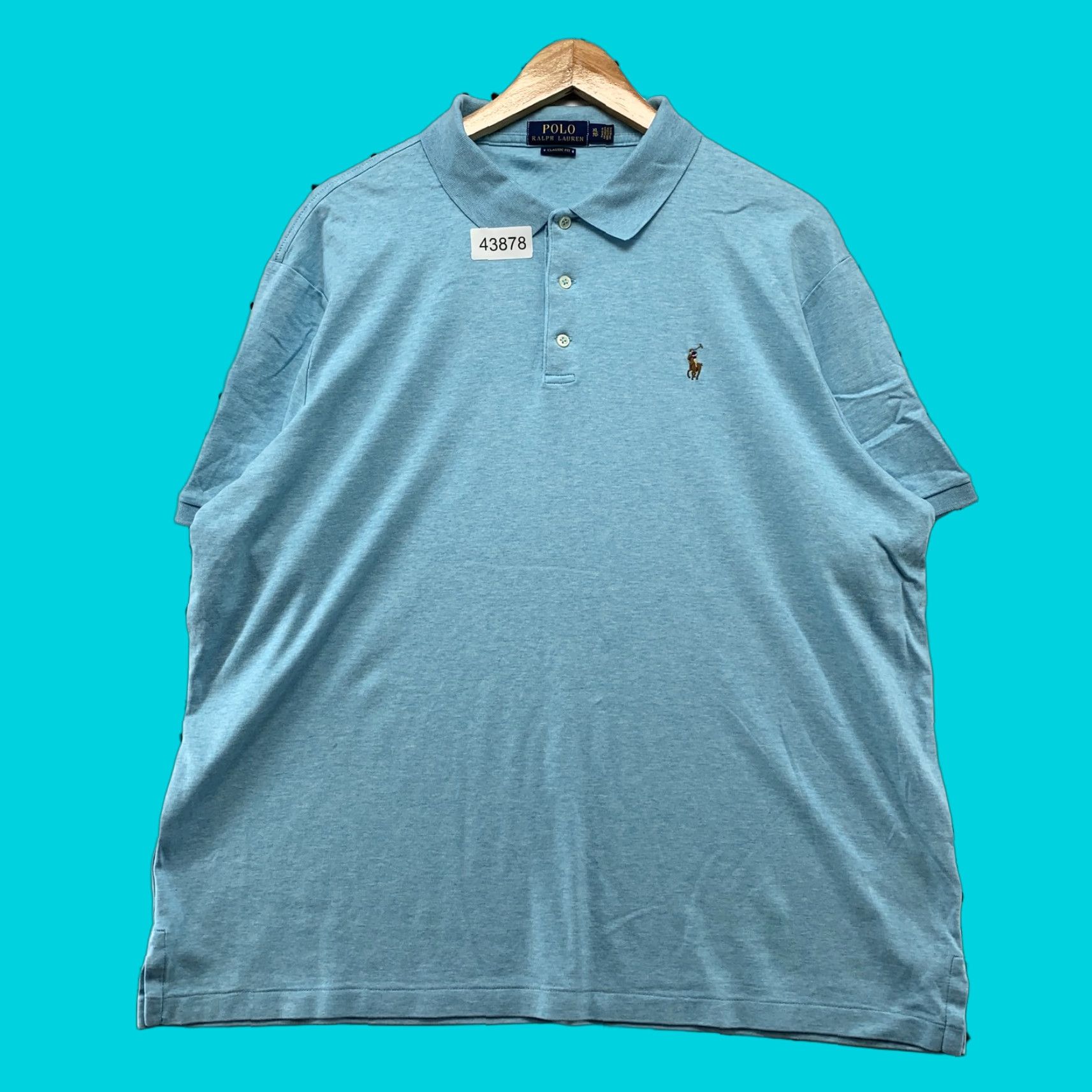 Polo Ralph Lauren Polo Ralph Lauren Collared Shirt Mens XL Blue Classic Fit Preppy Shirt Size US XL / EU 56 / 4 - 1 Thumbnail