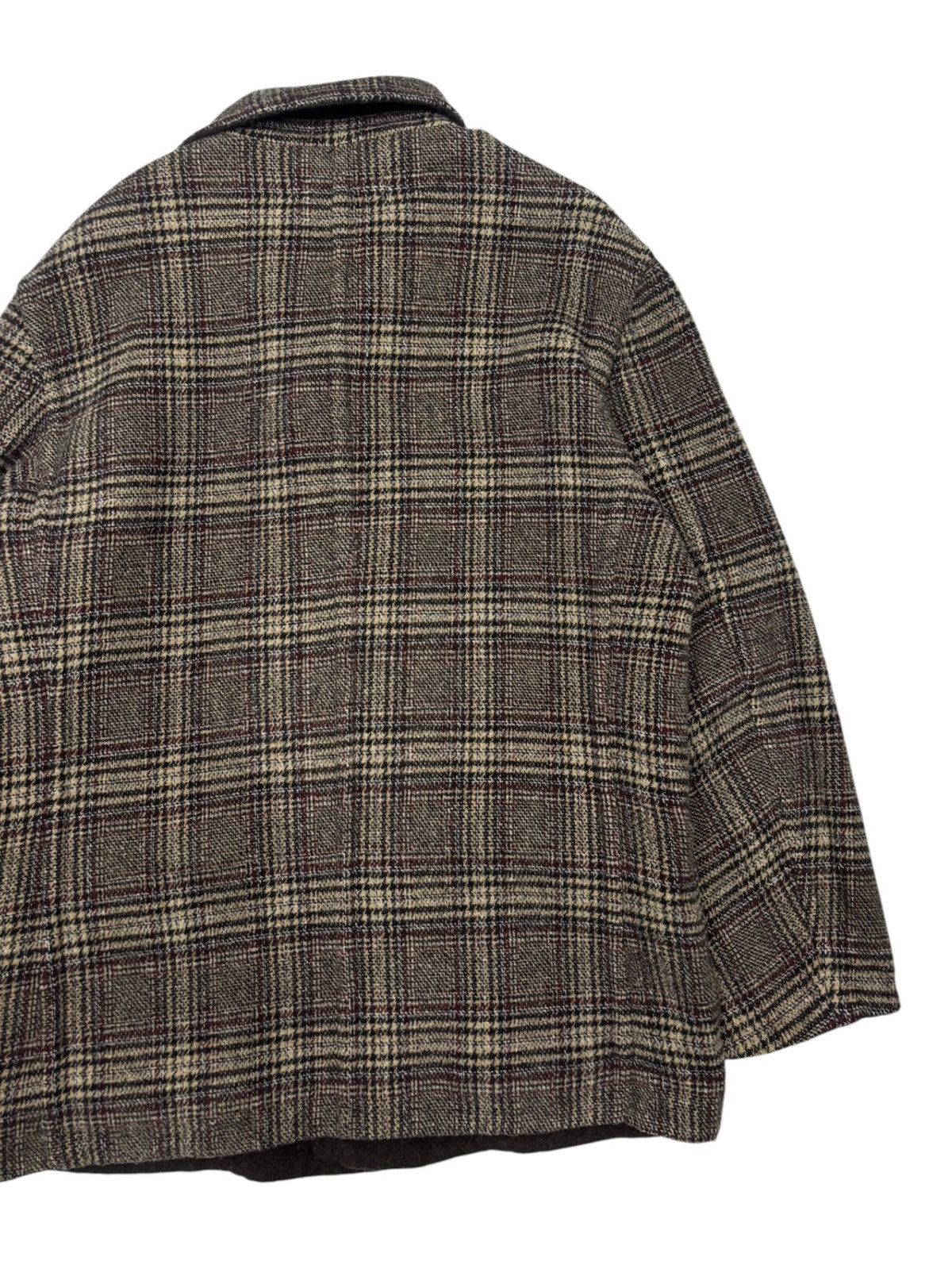 Issey Miyake Henry Cottons 80s Herringbone French Hunting Jacket Size US M / EU 48-50 / 2 - 17 Thumbnail