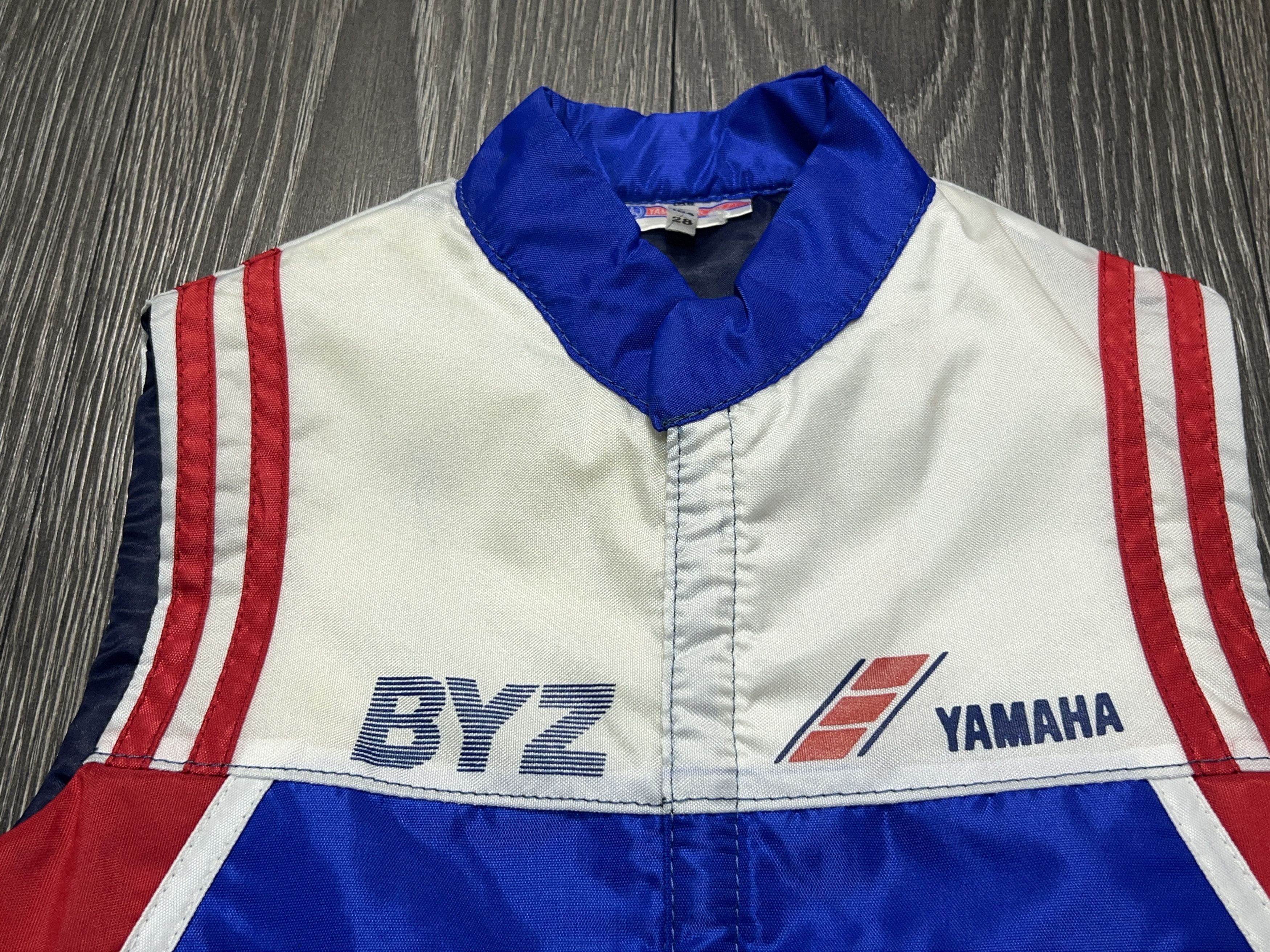 Yamaha Junior Kids Vintage BYZ Old School BMX Dirt Jump Gilet 164cm Size US XS / EU 42 / 0 - 3 Thumbnail