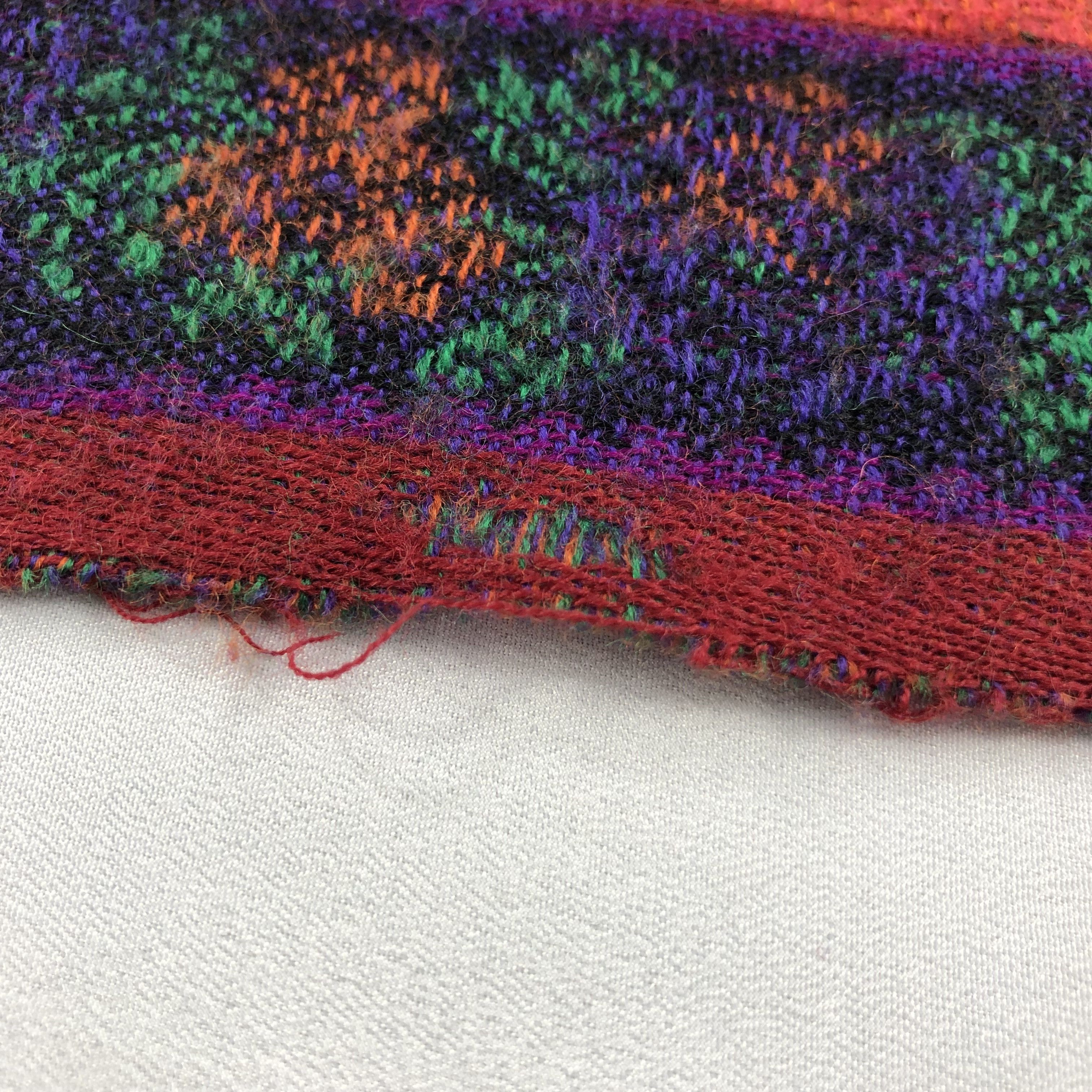 Kenzo Kenzo Floral Wool Scarf Muffler V1039 Size ONE SIZE - 9 Thumbnail