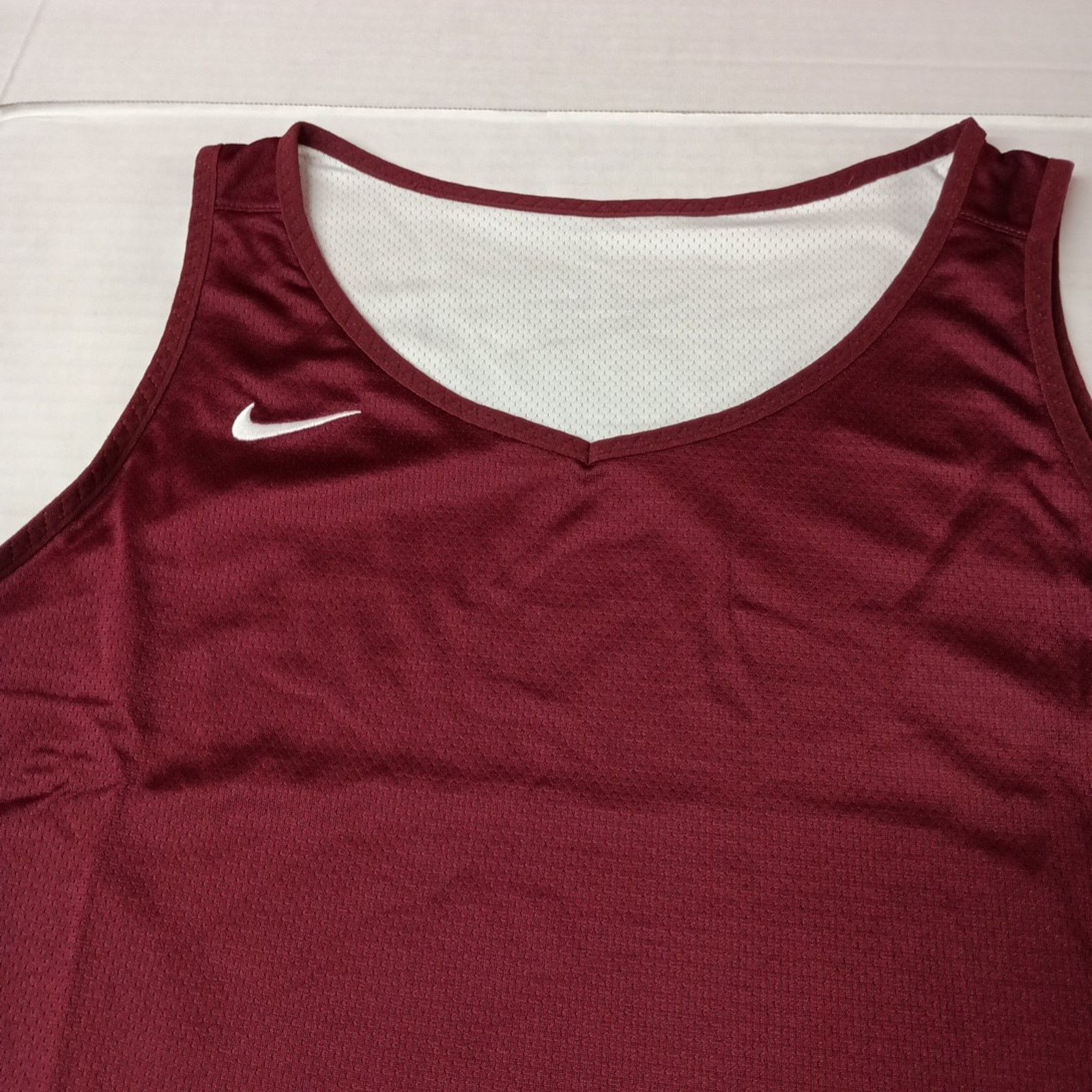 Nike Nike Dri-Fit Reversible Basketball Jersey Womens 3XLT Maroon Size 3XL / US 20-22 - 2 Thumbnail