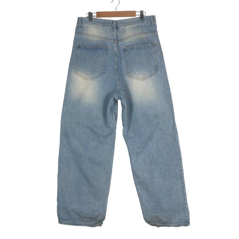 Jean × Vintage Vintage " Roft " Distressed Ripped Baggy jeans Size 32" / US 10 / IT 46 - 4 Thumbnail