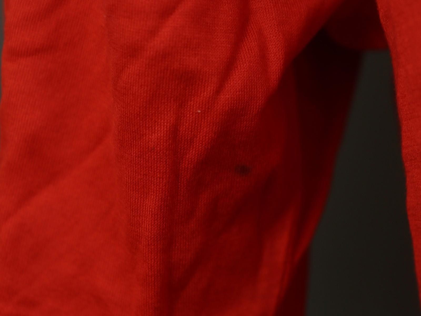 Givenchy Givenchy Red Cotton Collared Popover Polo Shirt Size L Size US L / EU 52-54 / 3 - 6 Thumbnail