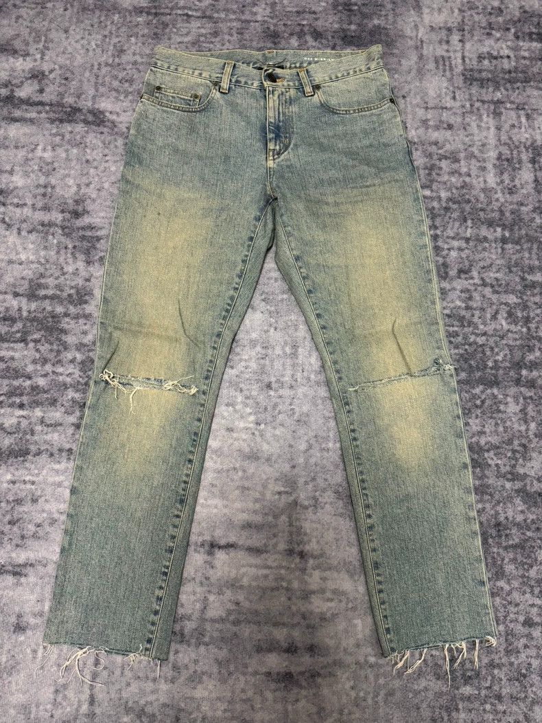 Saint Laurent Paris saint laurent paris16 SS yellow mud sit old tassel knife cu Size US 29 - 1 Thumbnail