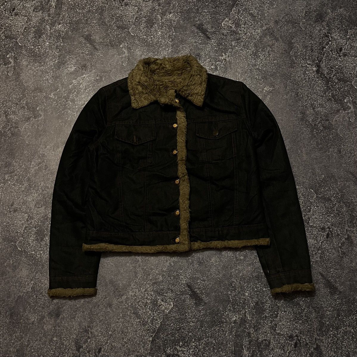 Hysteric Glamour × If Six Was Nine × Le Grande Bleu (L.G.B.) If Six Was Nine style MCM denim fur jacket Y2K Size US S / EU 44-46 / 1 - 1 Thumbnail
