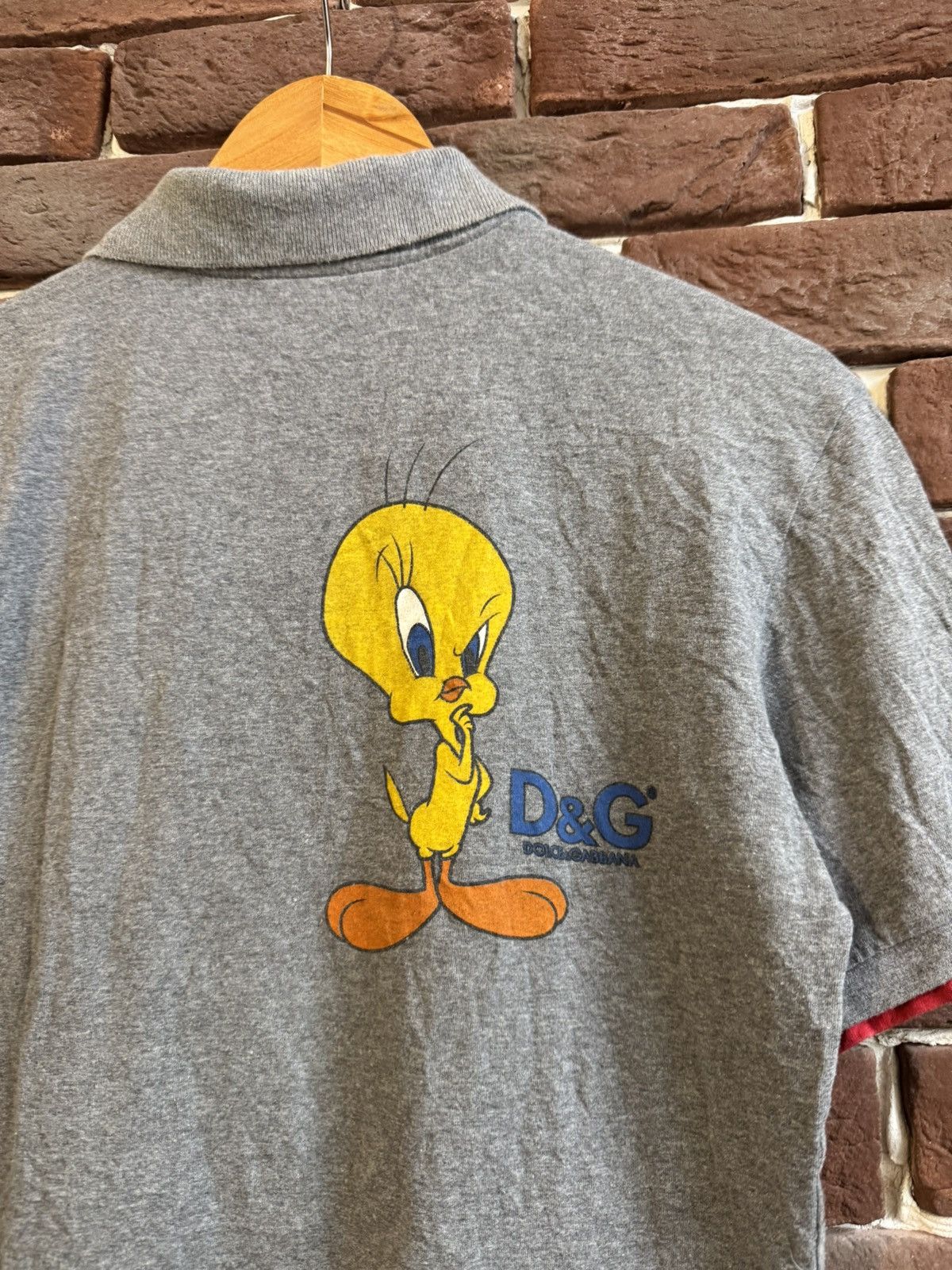 Dolce & Gabbana ARCHIVE OG Dolce&Gabbana Sylvester Looney Tunes Polo Tee S Size US S / EU 44-46 / 1 - 8 Thumbnail