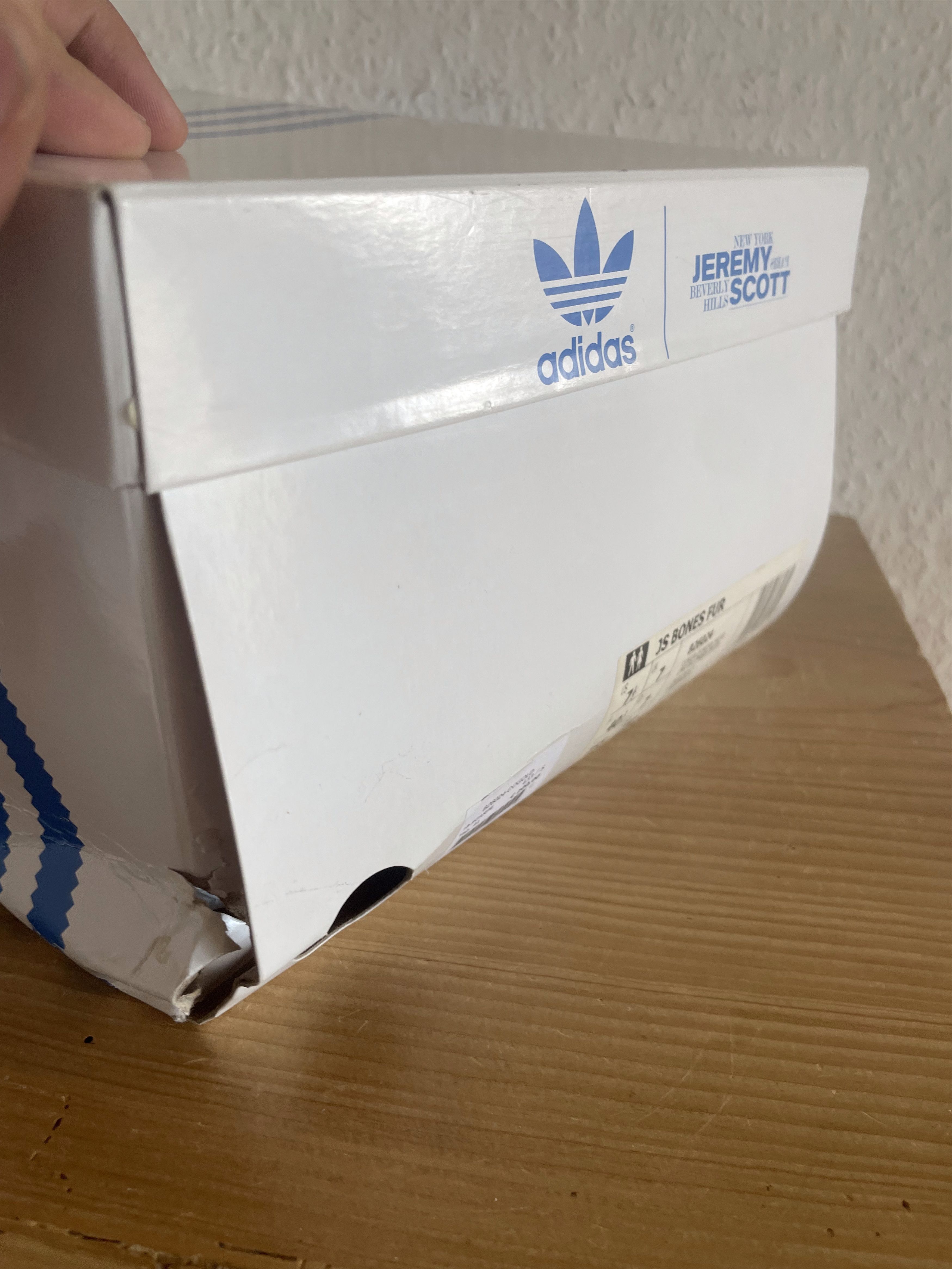 Adidas × Jeremy Scott JS Bones Fur Sneakers Size US 7.5 / EU 40-41 - 25 Thumbnail