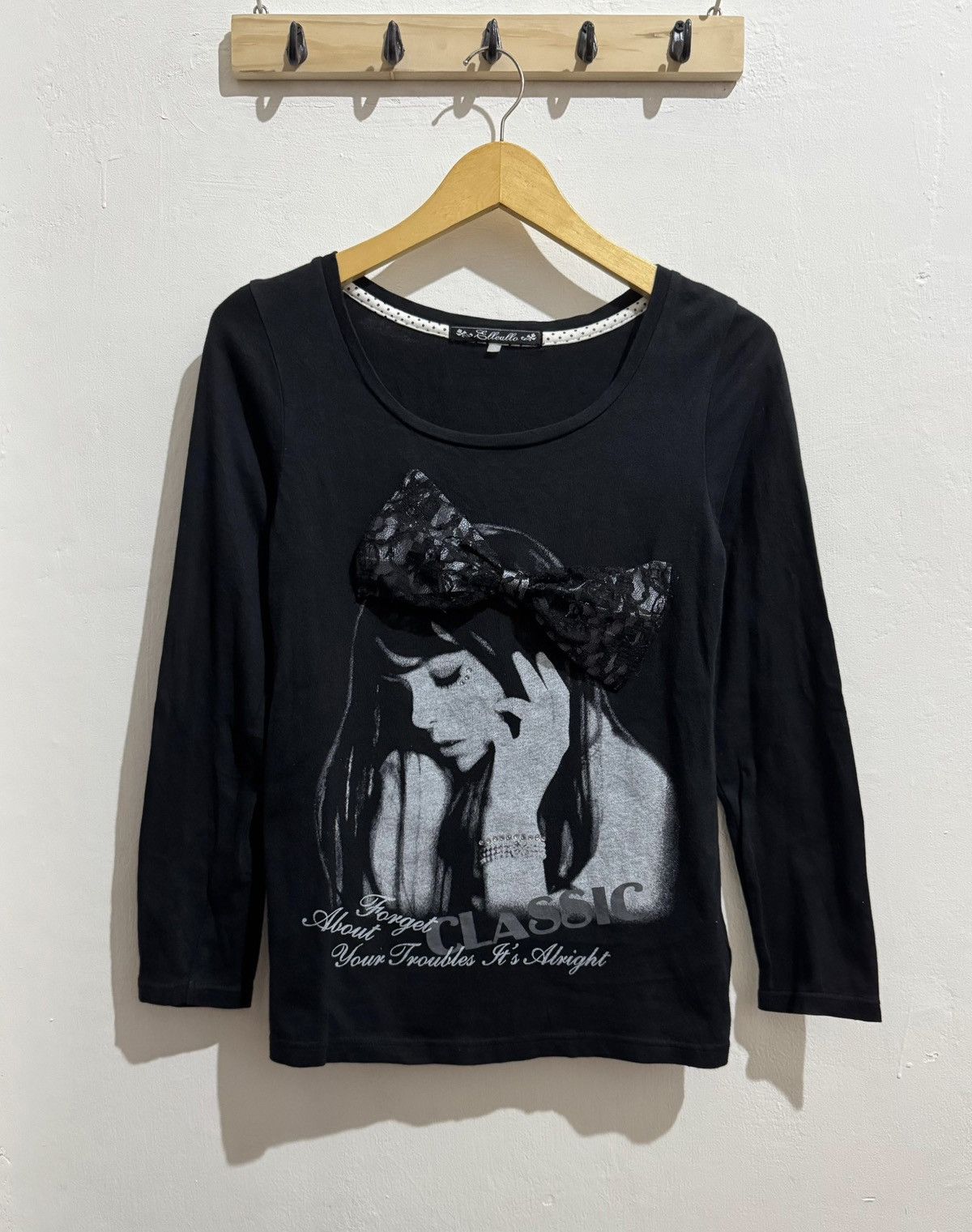 Hysteric Glamour × If Six Was Nine × Japanese Brand Y2k Elleallo ifsixwasnine longsleeve Size M / US 6-8 / IT 42-44 - 1 Thumbnail