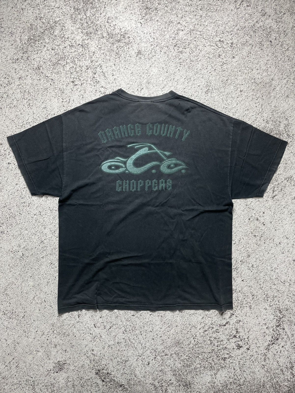 West Coast Choppers Vintage THRASHED choppers tee West Coast Chopper Style Size US XXL / EU 58 / 5 - 4 Thumbnail