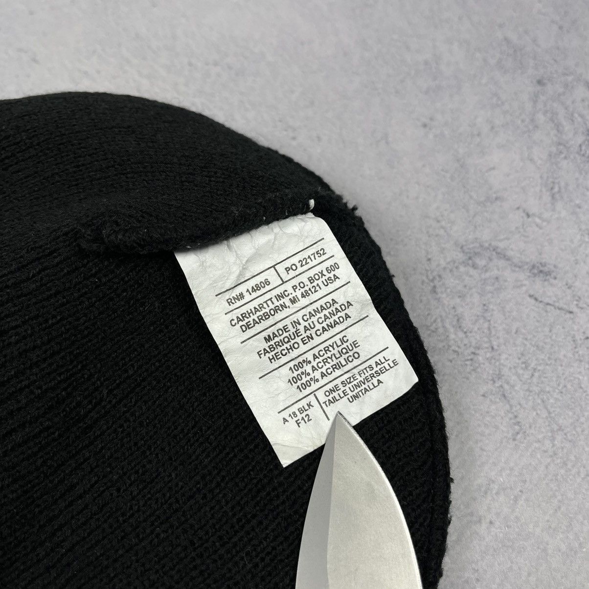 Carhartt Vintage Carhartt y2k beanie hat 00’s Size ONE SIZE - 4 Thumbnail