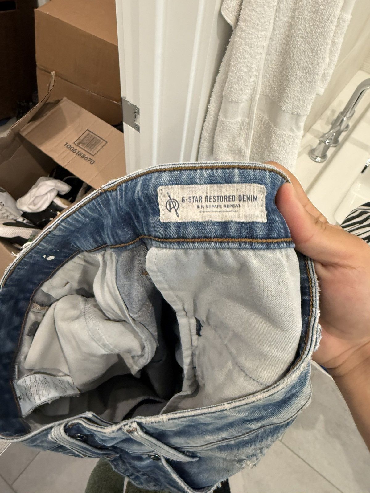 G-Star G star Blue Jeans Size US 34 / EU 50 - 3 Thumbnail