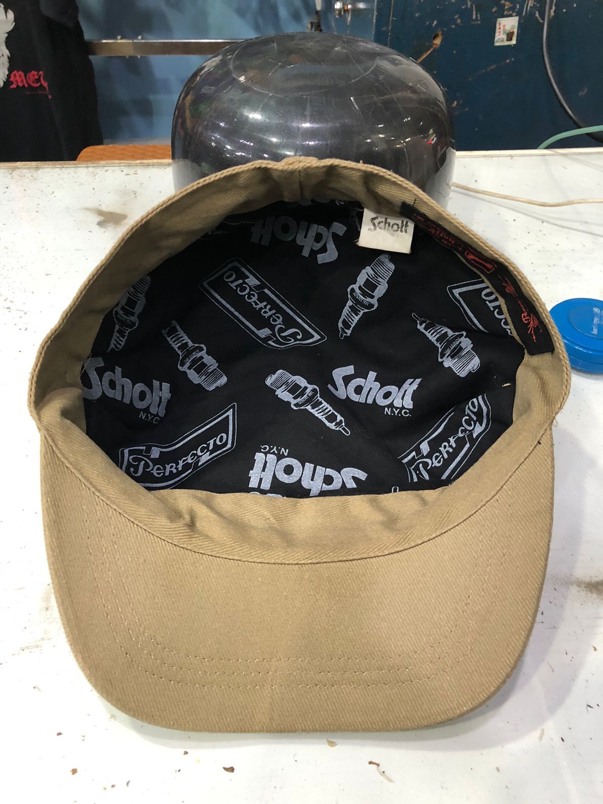 Japanese Brand × Schott Schott perfecto patrol cap Size ONE SIZE - 3 Thumbnail